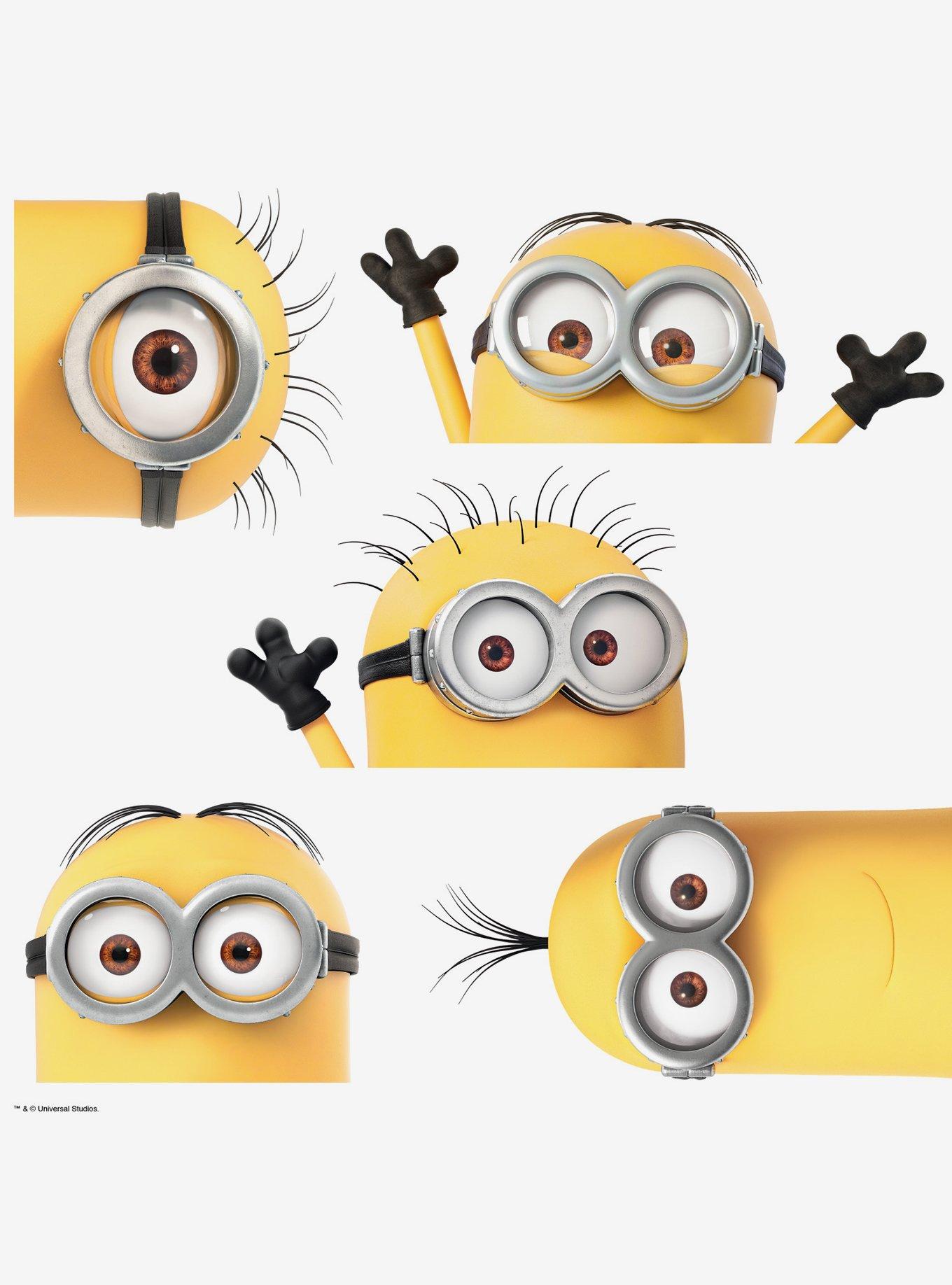 Despicable Me Yellow Peeking Minions Giant Wall Decals, , hi-res