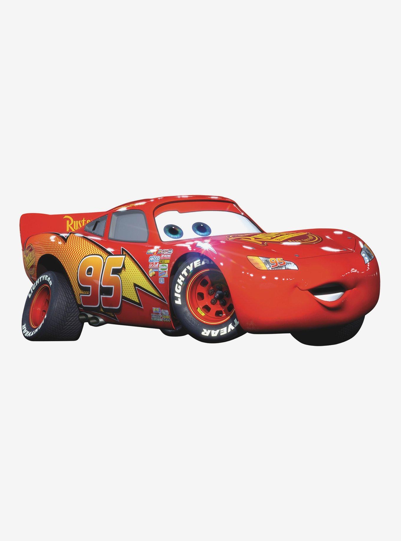 Disney Pixar Cars Lightning McQueen Peel & Stick Giant Wall Decal, , hi-res