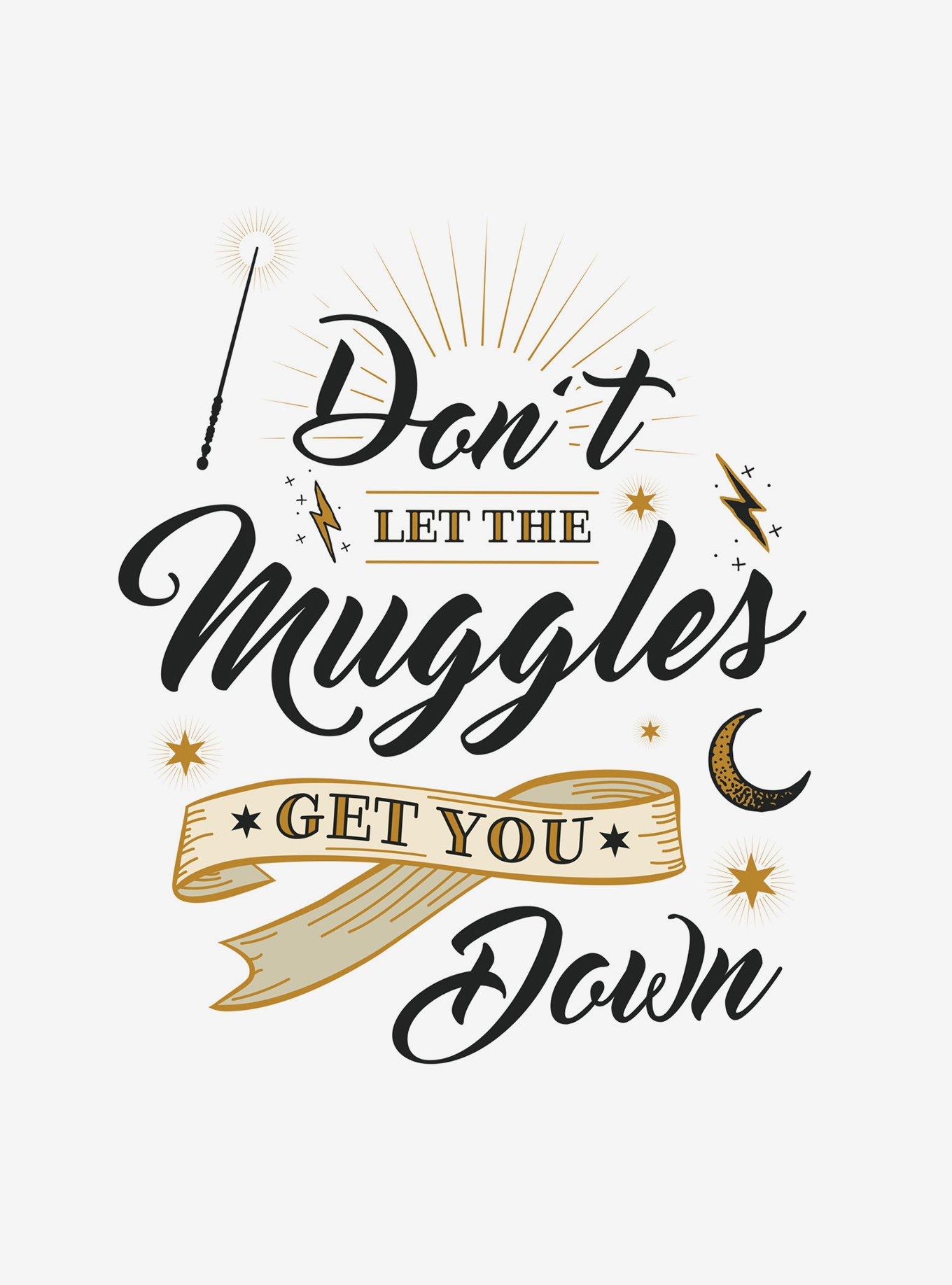 Harry Potter Muggles Quote Giant Wall Decals, , hi-res