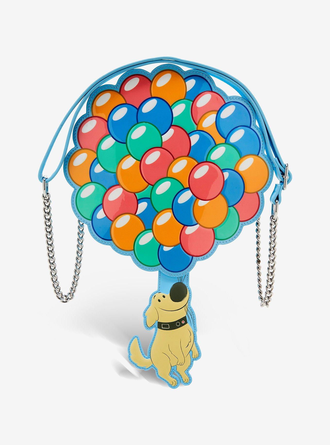 Loungefly Disney Pixar Up Dug Balloons Crossbody Bag — BoxLunch Exclusive, , hi-res