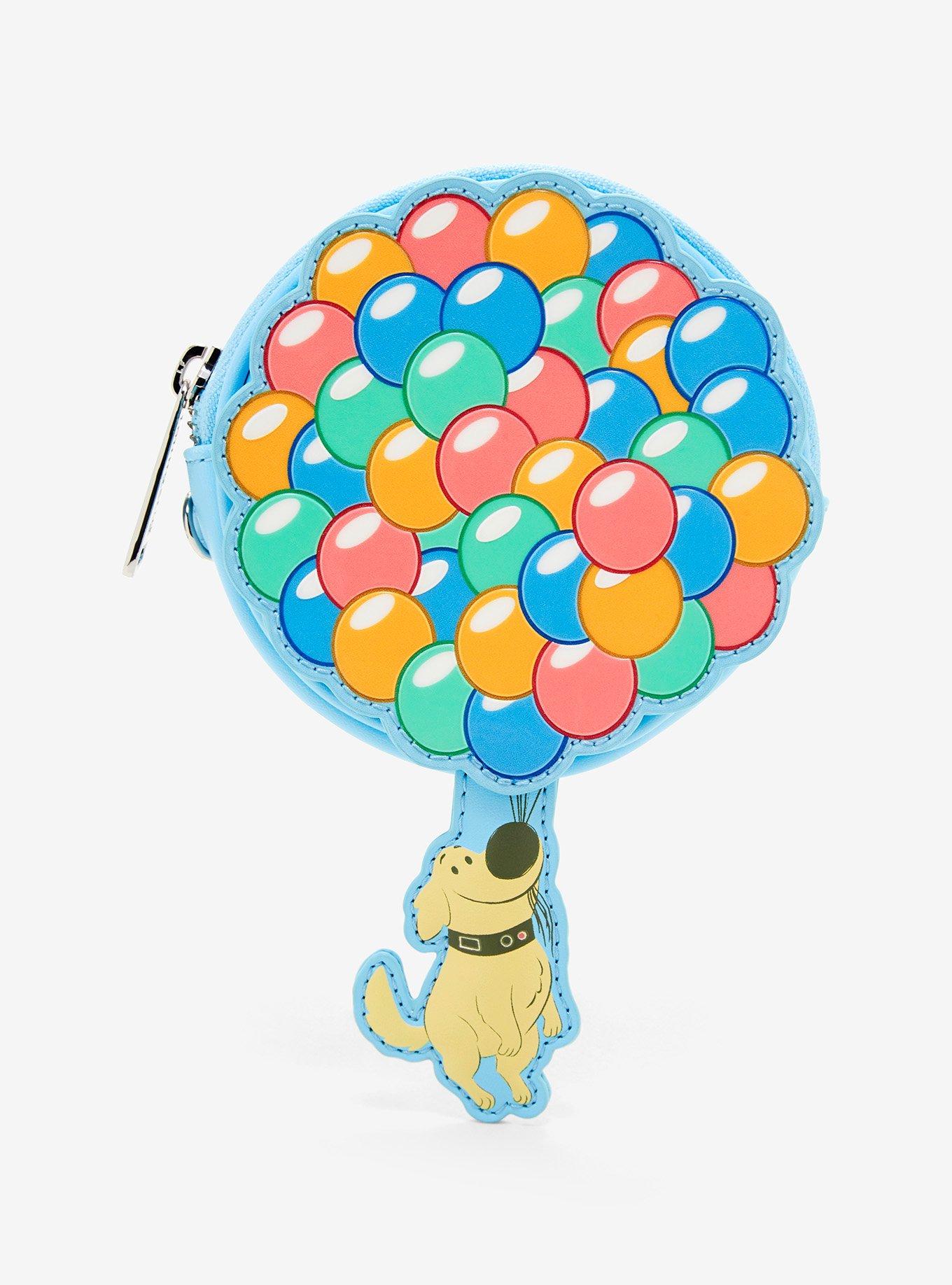 Loungefly Disney Pixar Up Dug Balloons Coin Purse — BoxLunch Exclusive, , hi-res