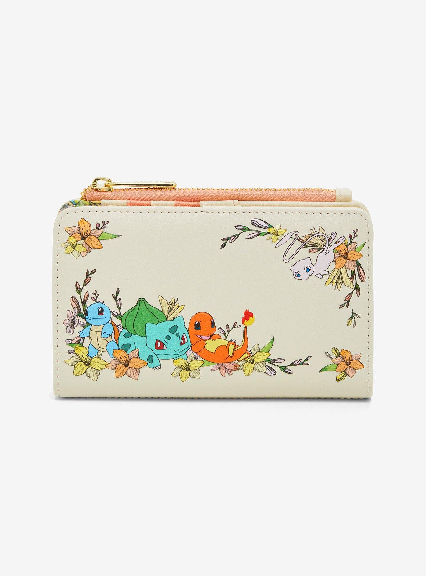 Loungefly Pokémon Group Portrait Floral Wallet - BoxLunch Exclusive, , hi-res