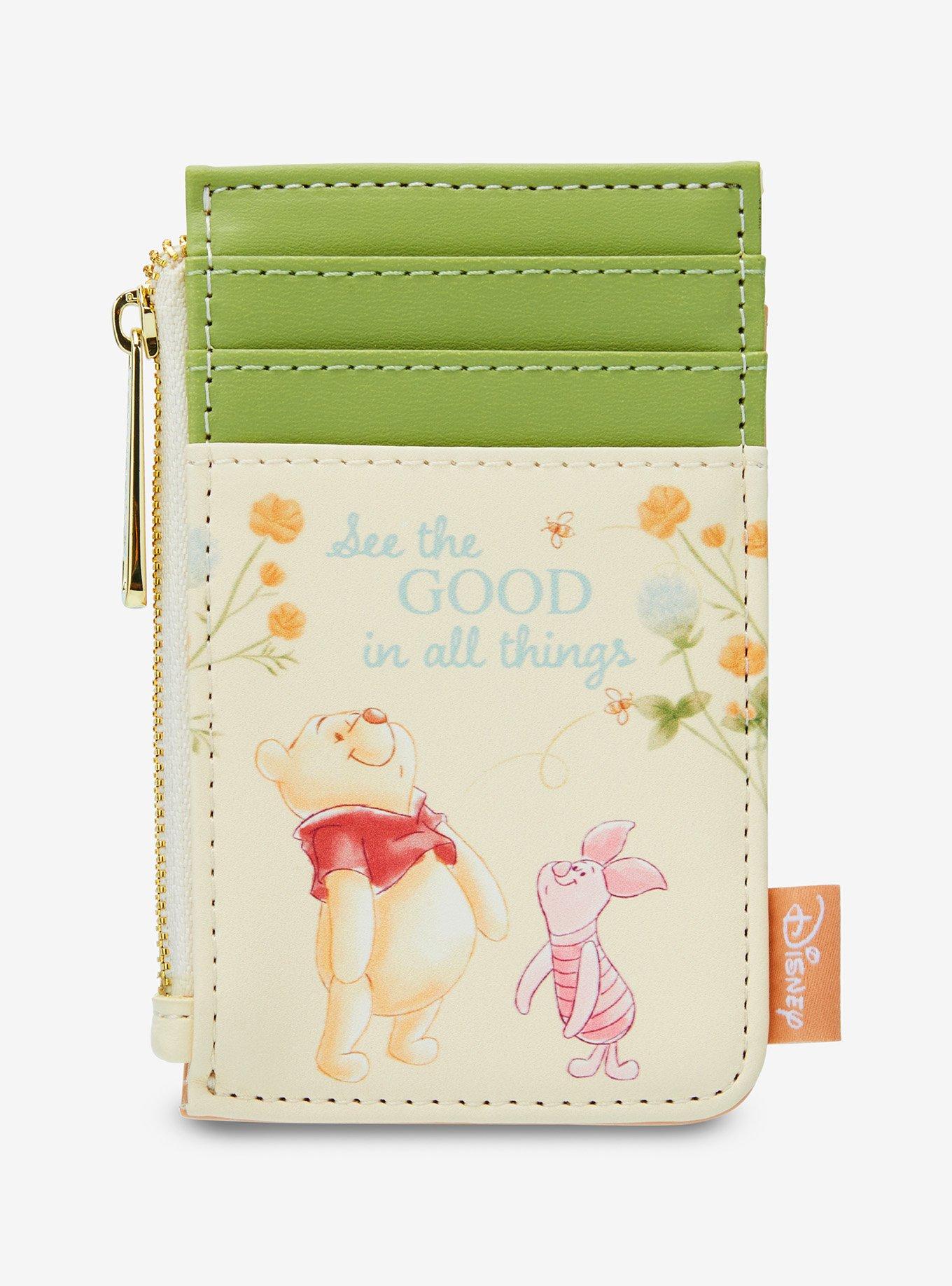 Loungefly Disney Winnie the Pooh Piglet & Pooh Bear Card Case — BoxLunch Exclusive, , hi-res