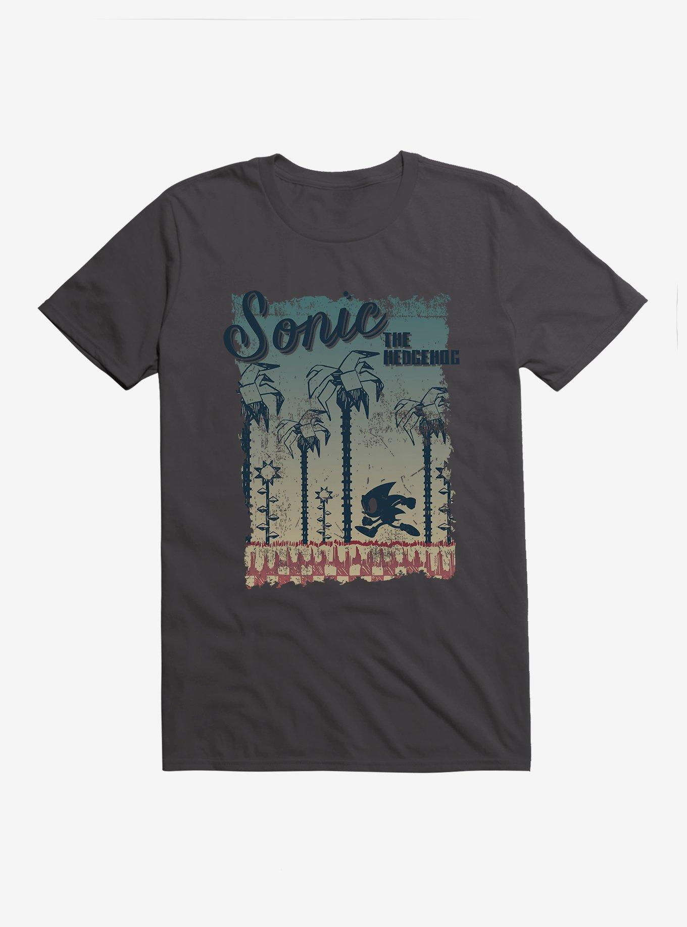 Sonic The Hedgehog Bohemian Sonic Run Scenery T-Shirt, , hi-res