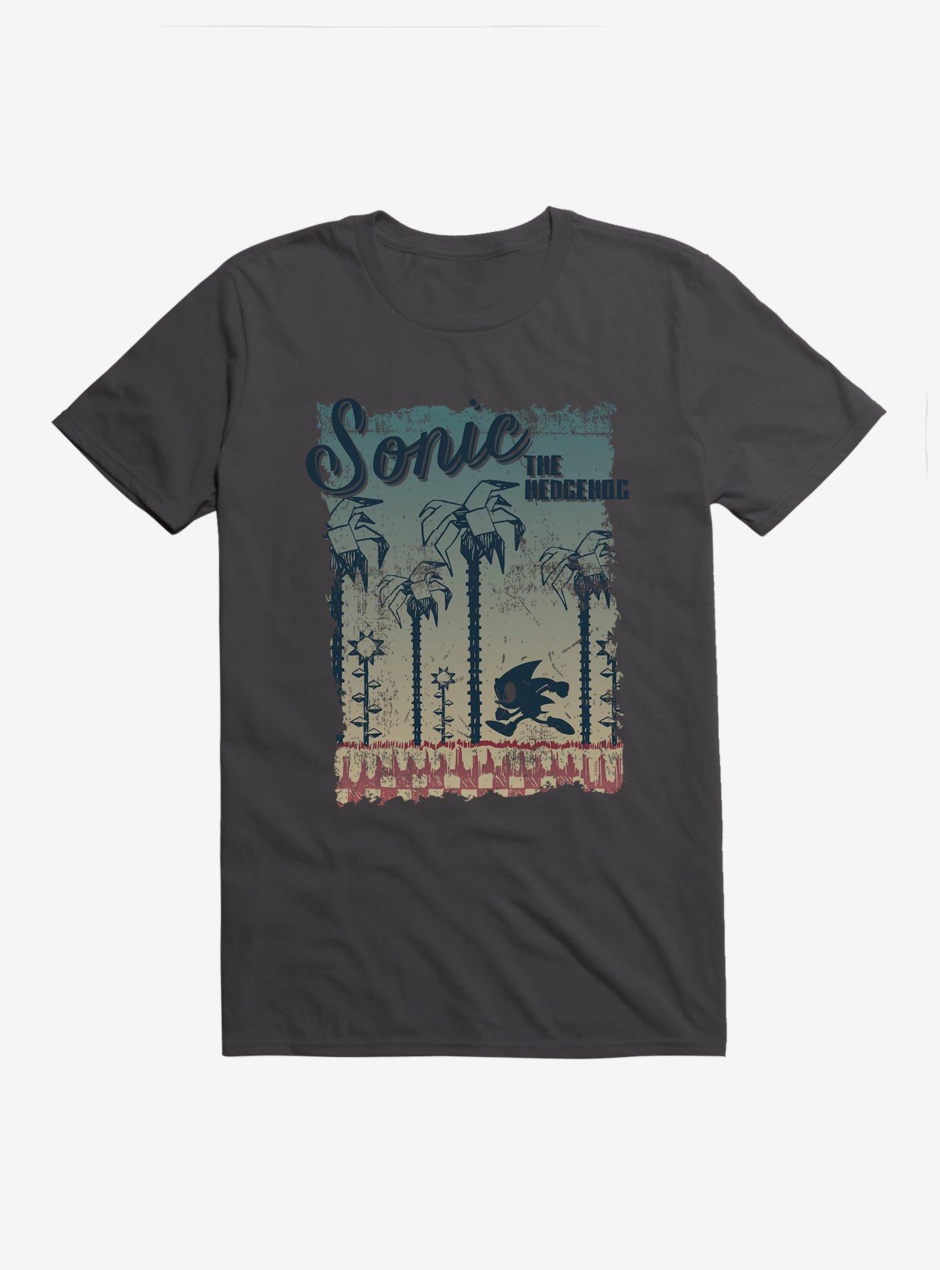 Sonic The Hedgehog Bohemian Sonic Run Scenery T-Shirt, , hi-res