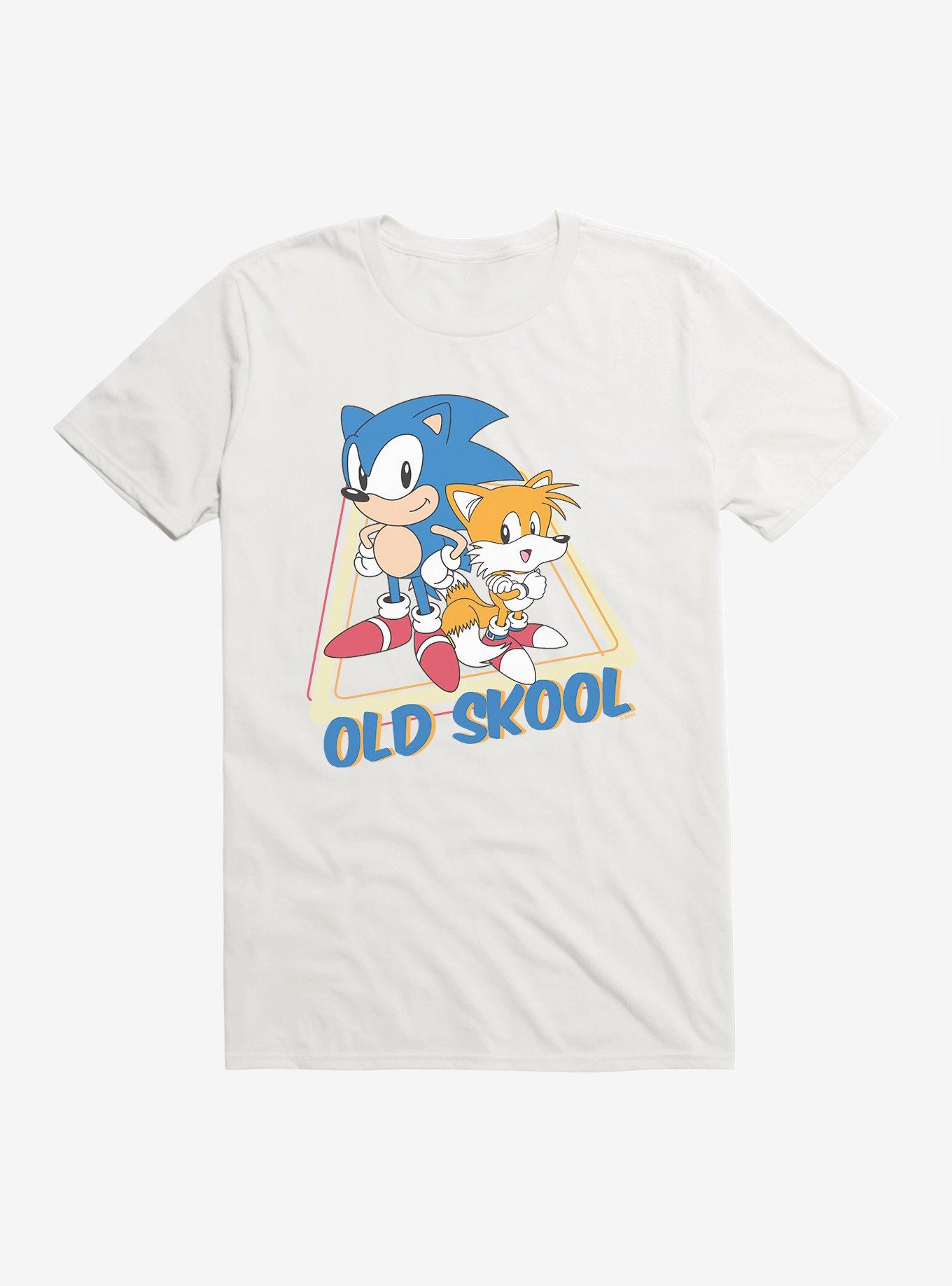 Sonic The Hedgehog And Tails Old Skool T-Shirt