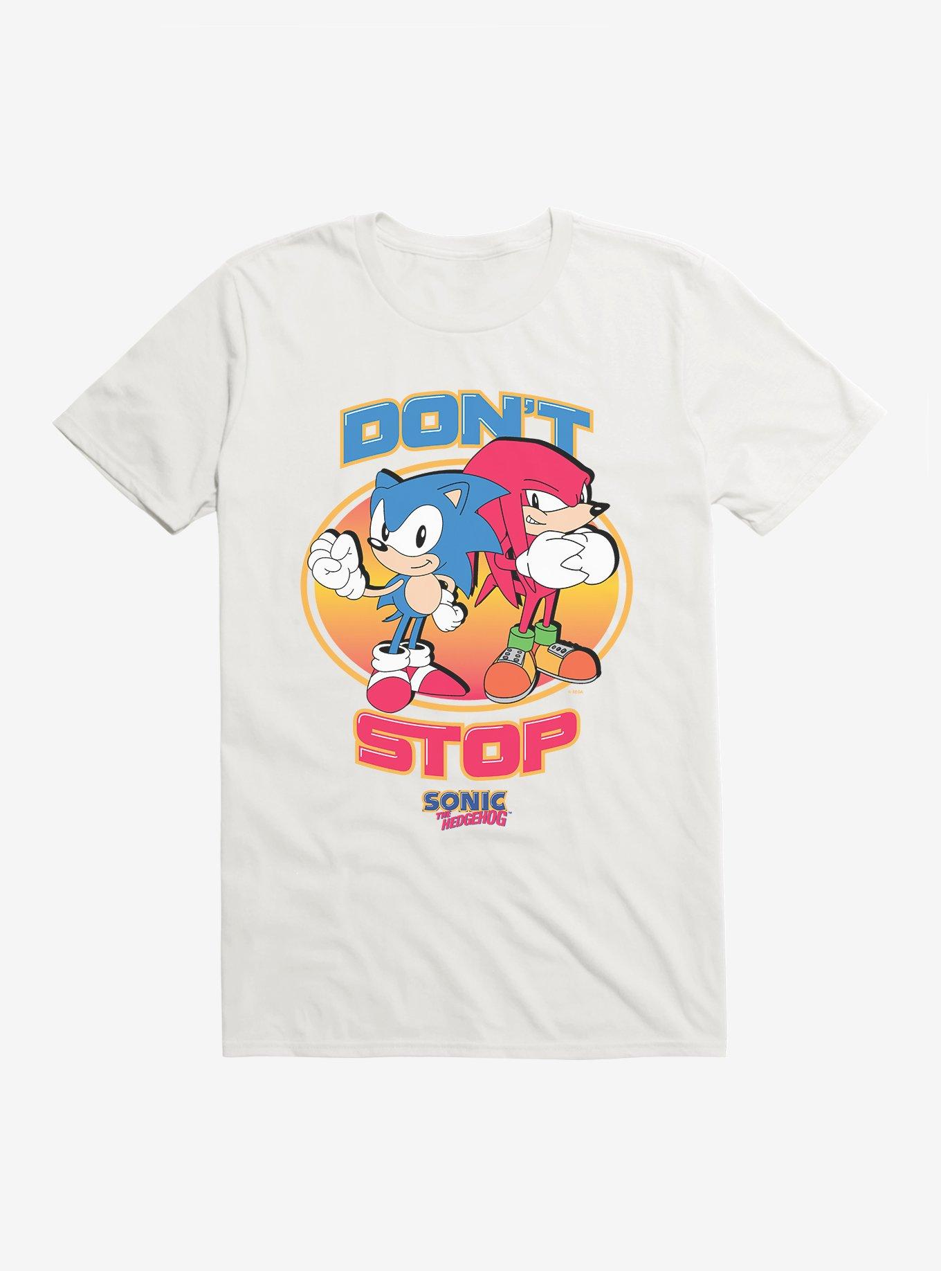 Sonic The Hedgehog Sonic & Knuckles Don't Stop T-Shirt, , hi-res