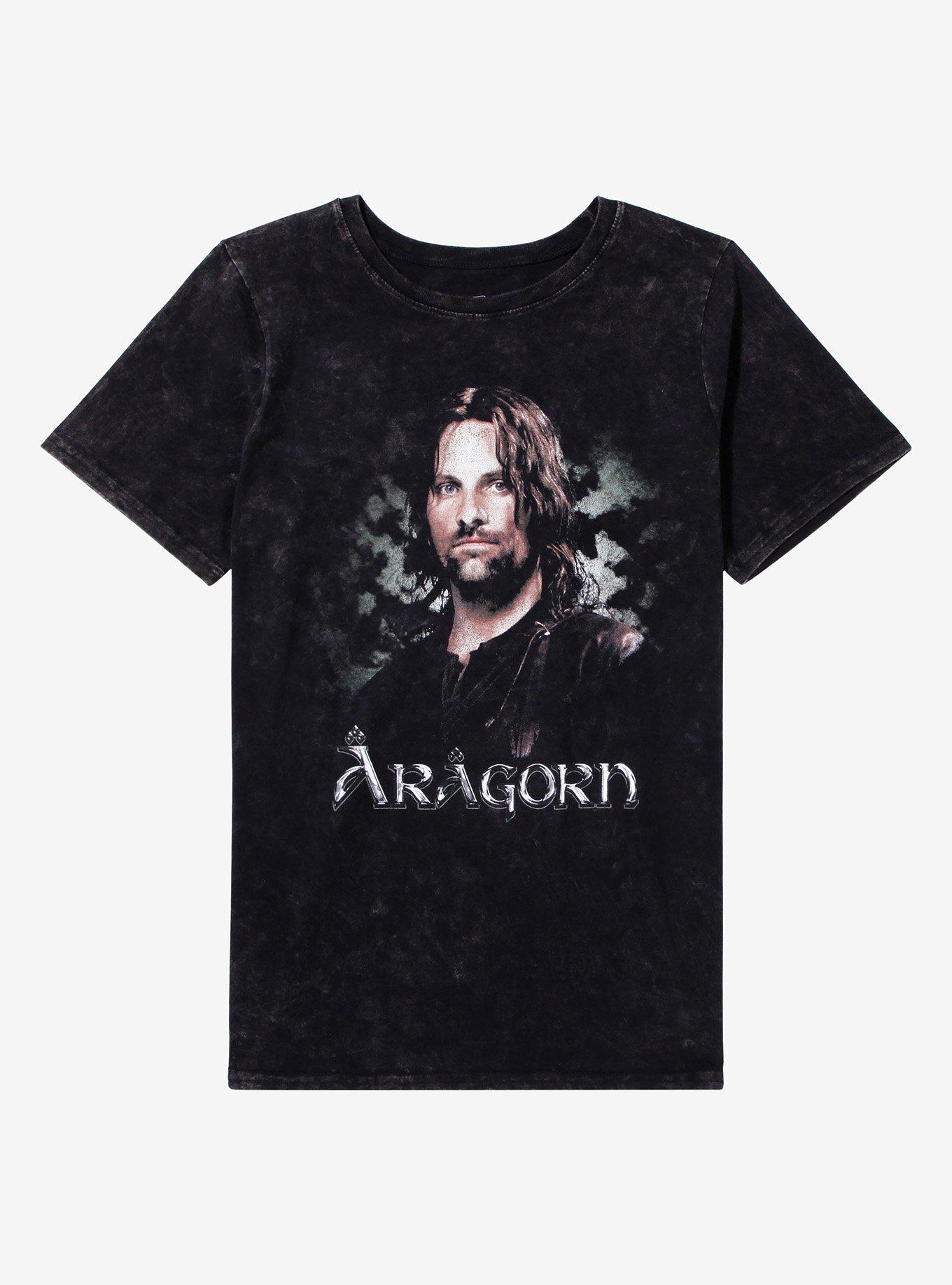 The Lord Of The Rings Aragorn Wash Boyfriend Fit Girls T-Shirt, , hi-res