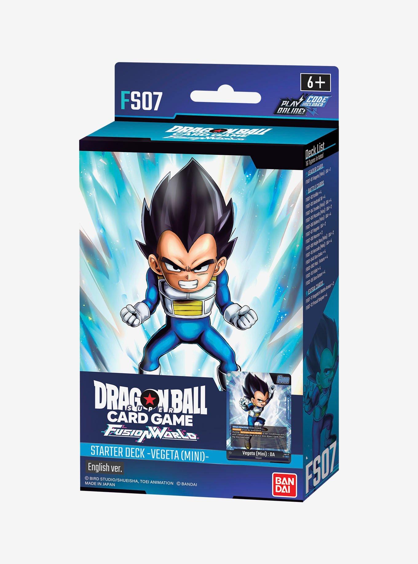 Dragon Ball Z Super Card Game: Fusion World Vegeta Starter Deck, , hi-res