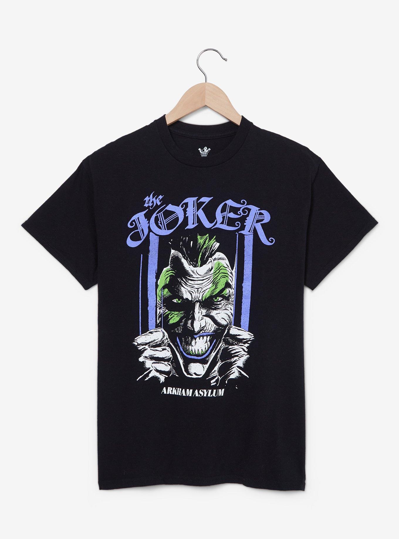 DC Comics Batman The Joker Portrait T-Shirt - BoxLunch Exclusive, , hi-res