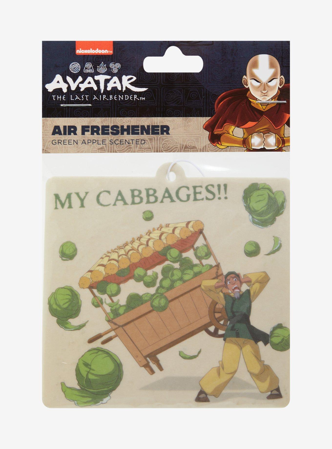 Avatar: The Last Airbender Cabbage Merchant My Cabbages Green Apple Scented Air Freshener — BoxLunch Exclusive, , hi-res