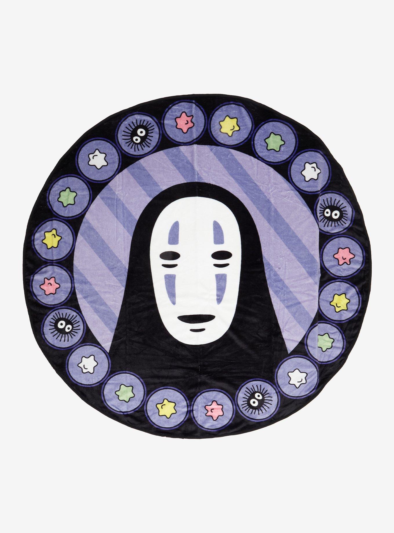 Studio Ghibli Spirited Away No-Face Round Throw — BoxLunch Exclusive, , hi-res