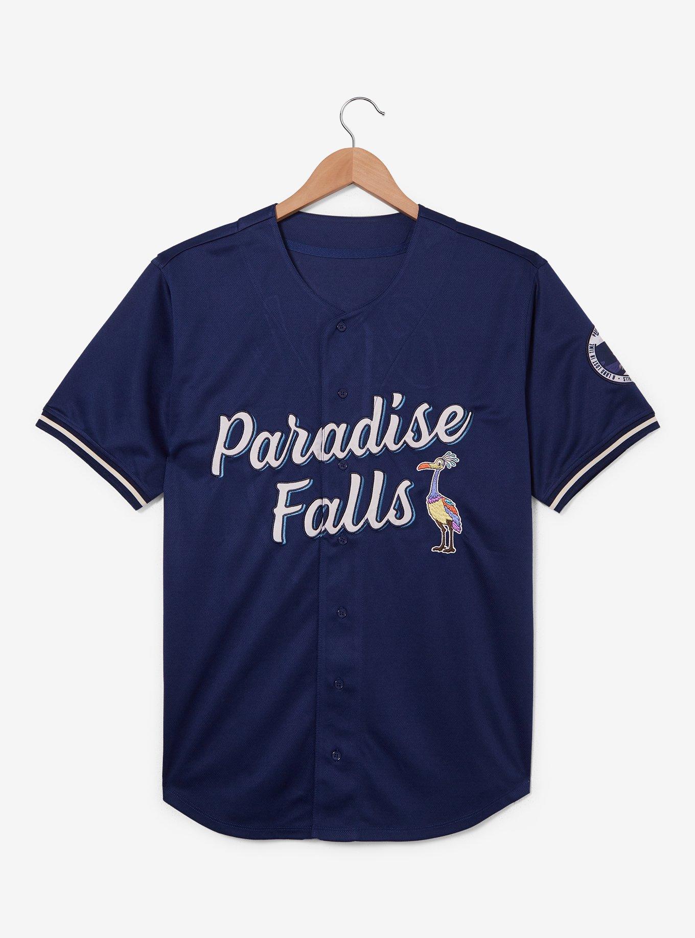 Disney Pixar Up Carl Baseball Jersey - BoxLunch Exclusive, NAVY, hi-res