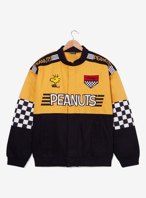 PEANUTS ブラウン ジップアップジャケット XL PEANUTS ブラウン ジップアップジャケット XL Amazon.co.jp