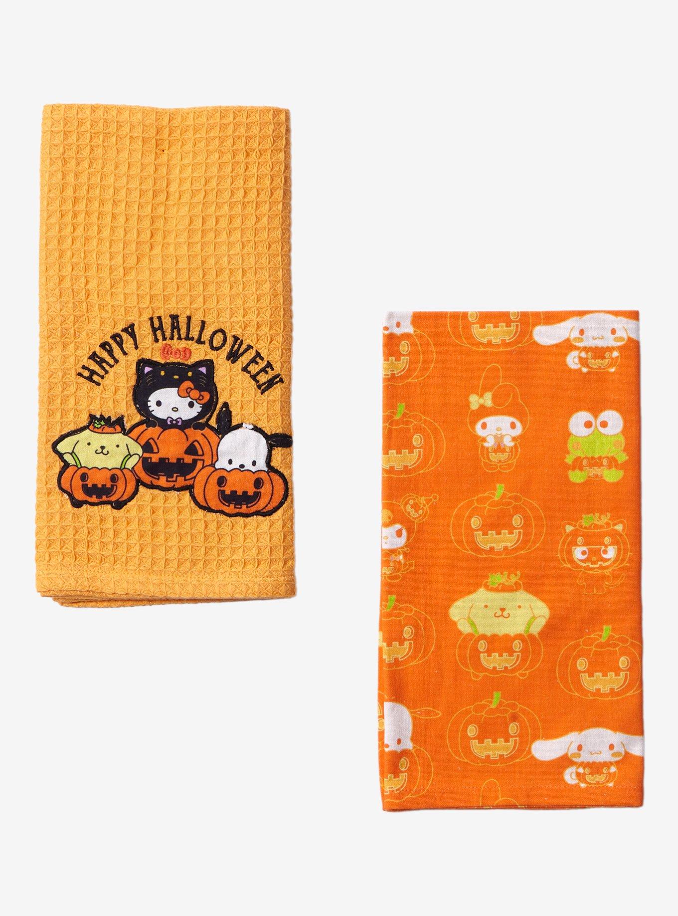 Sanrio Hello Kitty and Friends Halloween Kitchen Towel Set BoxLunch Exclusive BoxLunch