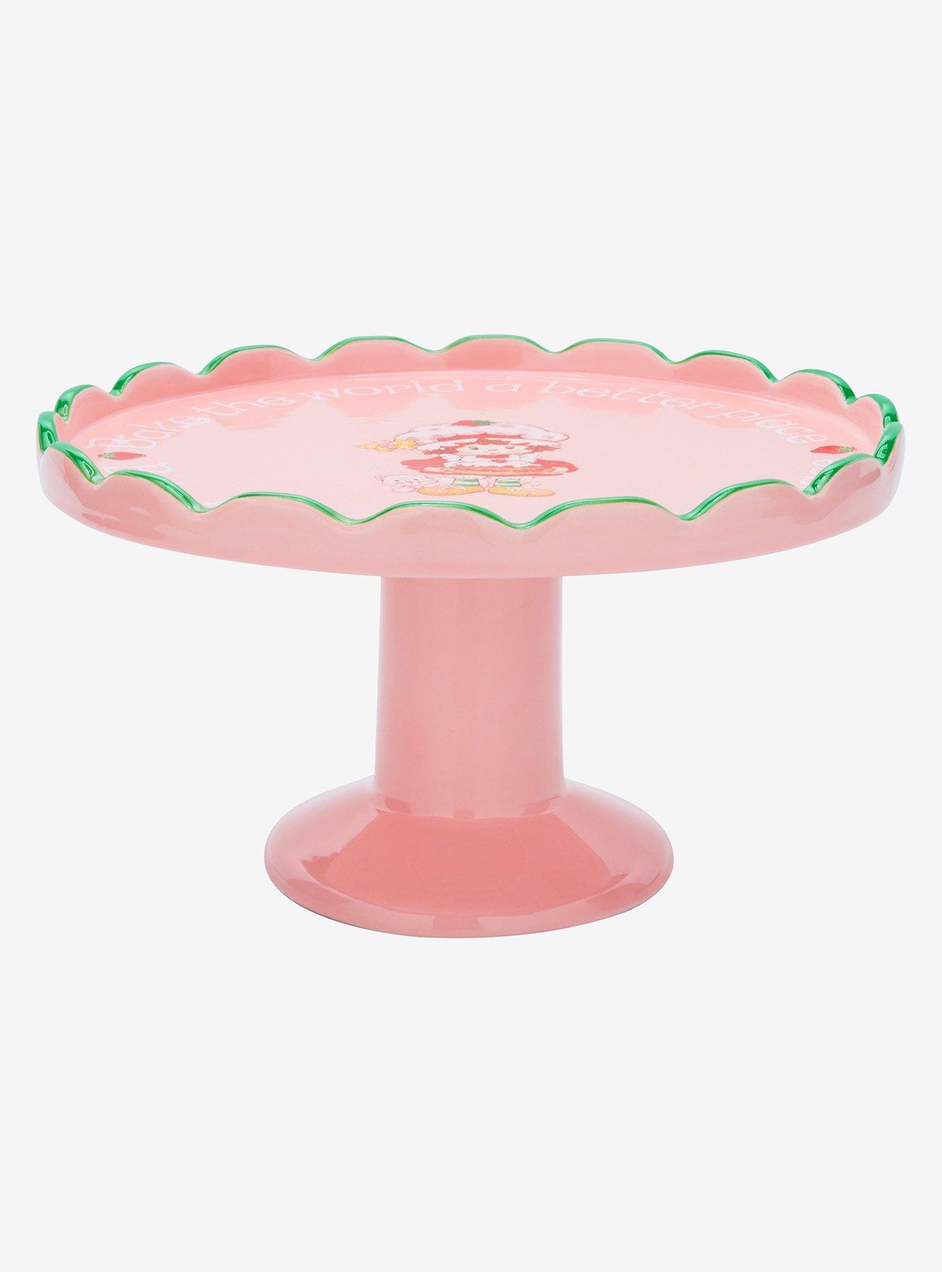 Strawberry Shortcake Scalloped Cake Stand — BoxLunch Exclusive, , hi-res