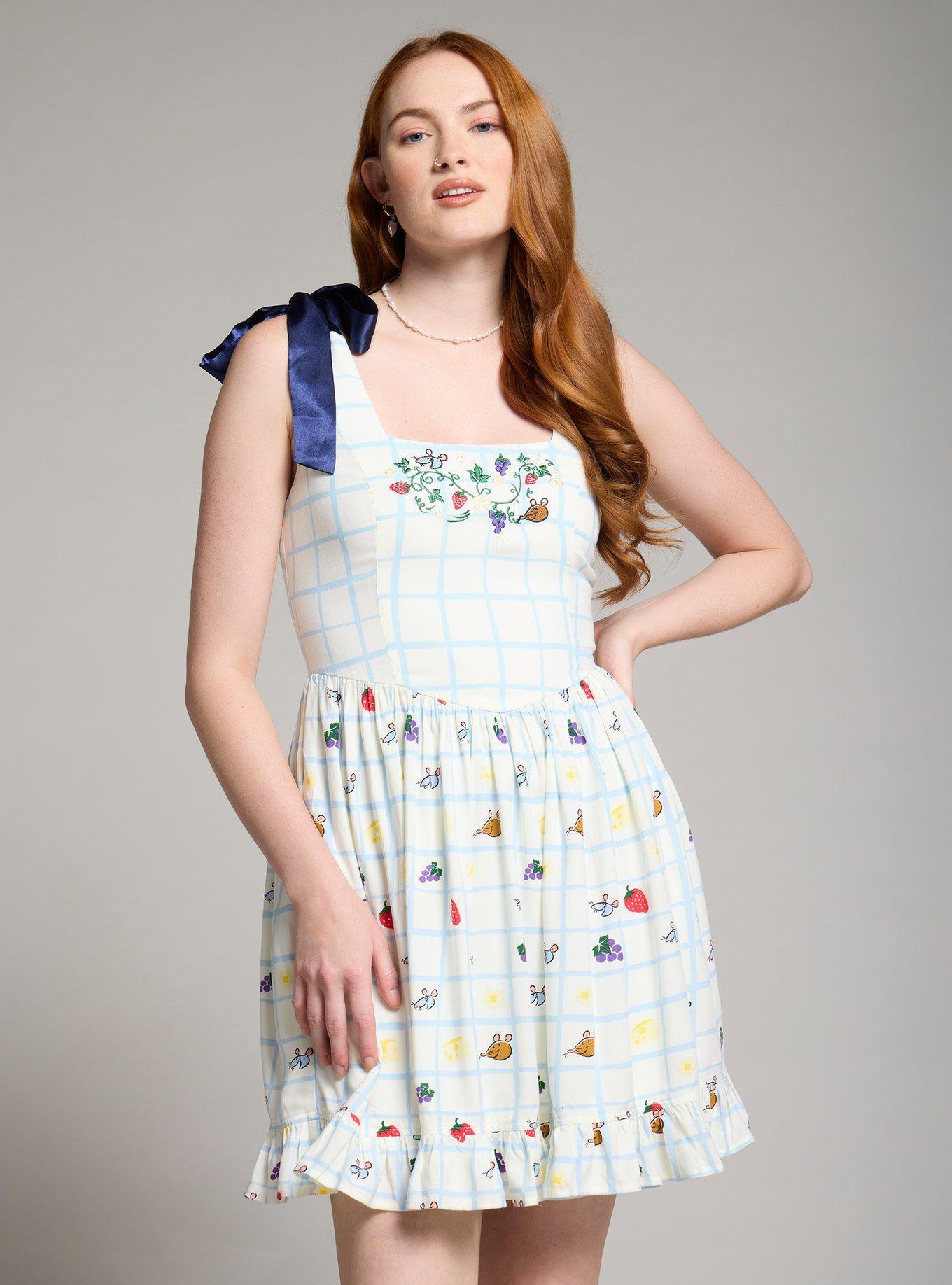 Her Universe Disney Pixar Ratatouille Food Gingham Tank Dress, , hi-res