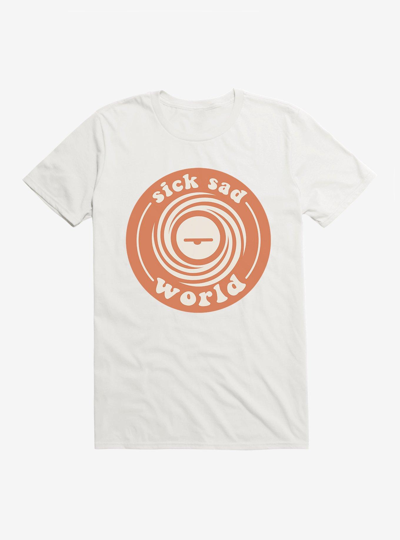 Daria Sick Sad World Record Logo T-Shirt, WHITE, hi-res