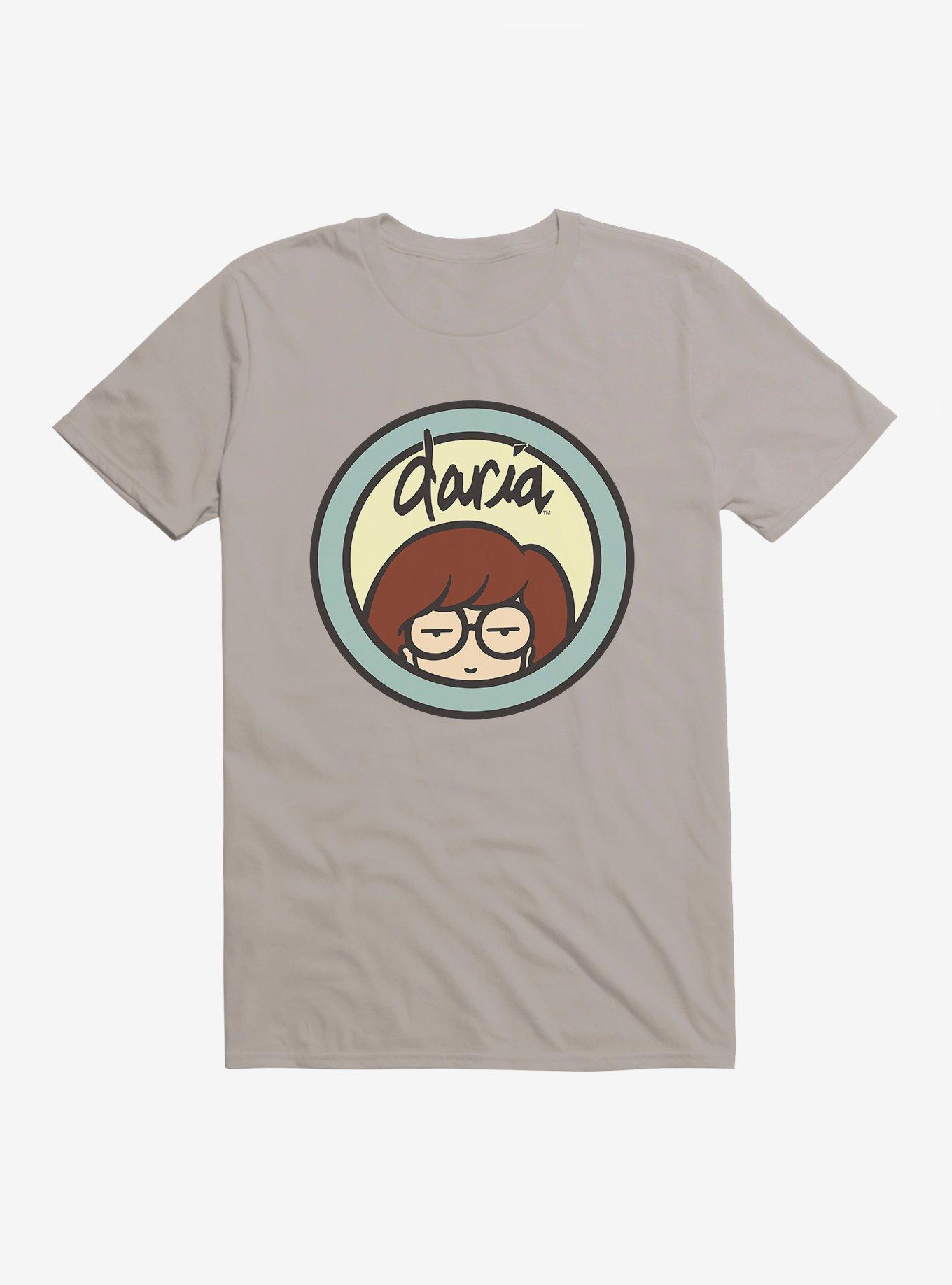 Daria Classic Logo T-Shirt, LIGHT GREY, hi-res