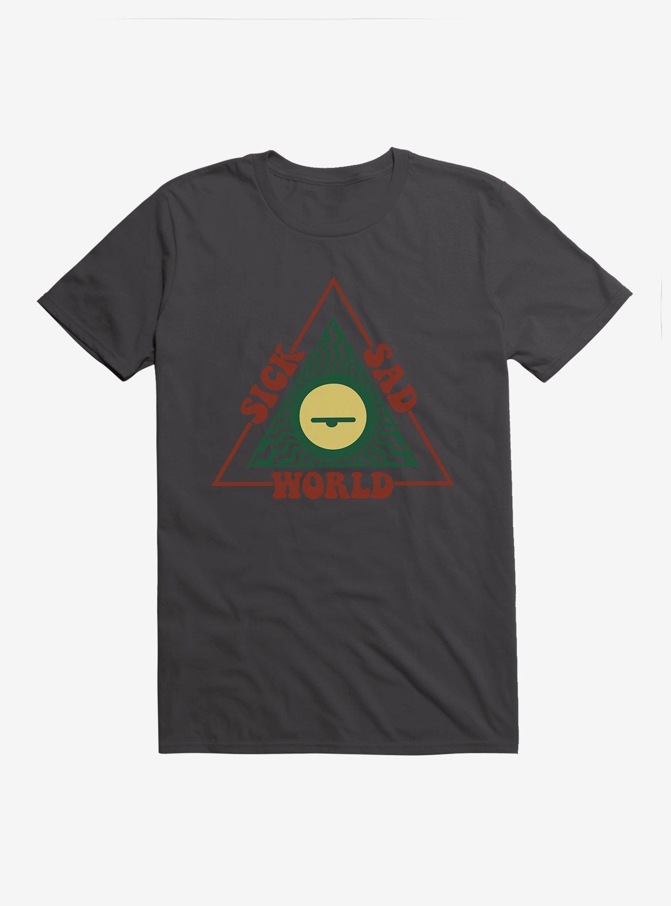 Daria Sick Sad World Triangle Logo T-Shirt