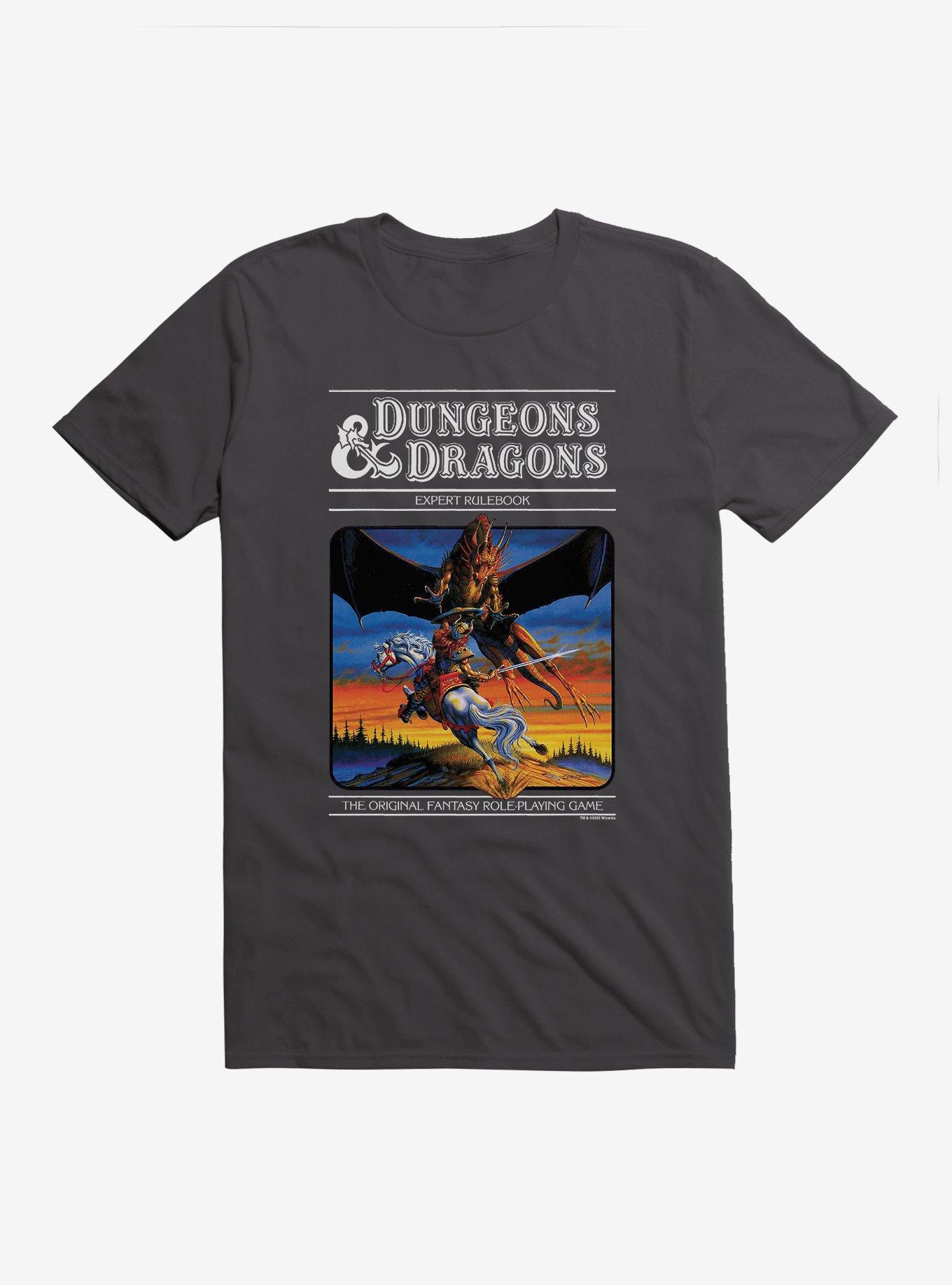 Dungeons & Dragons Vintage Expert Rulebook T-Shirt, HEAVY METAL, hi-res