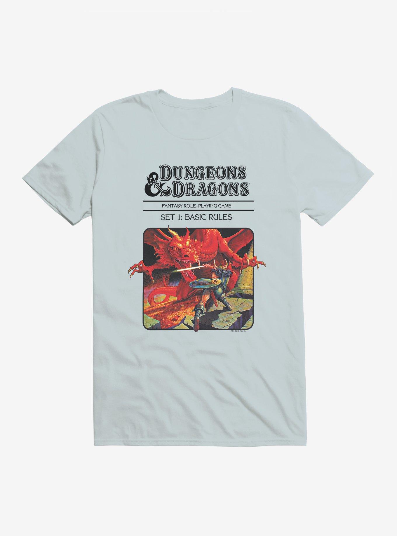 Dungeons & Dragons Vintage Dragon and the Knight T-Shirt