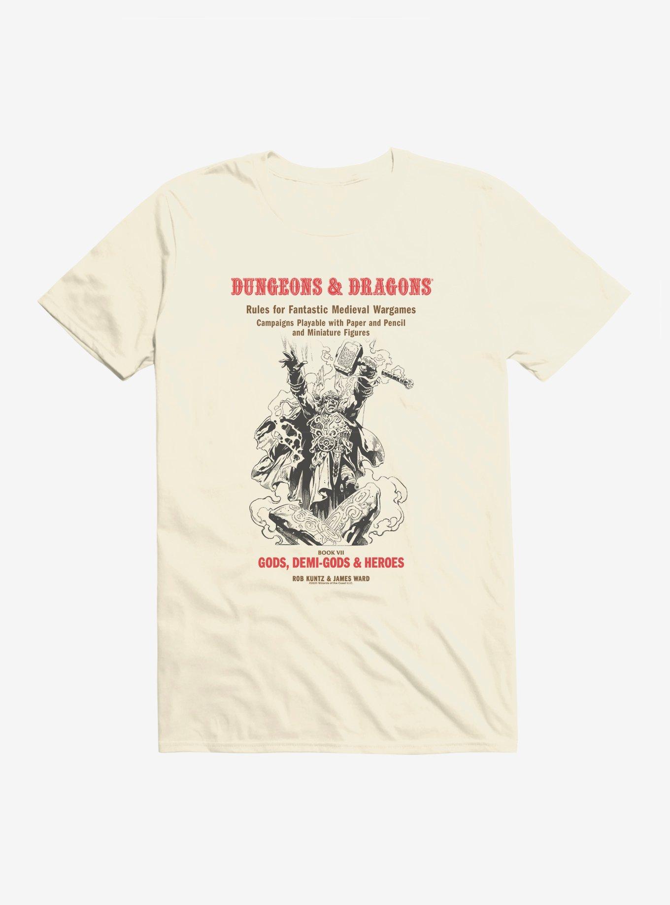 Dungeons & Dragons White Box Hammer and the God T-Shirt