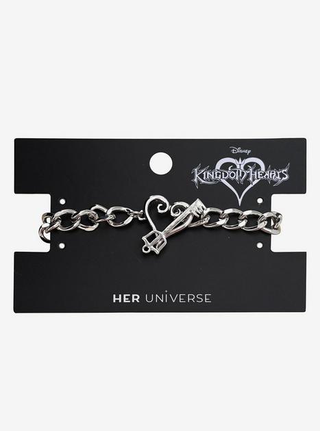 Her Universe Disney Kingdom Hearts Keyblade Toggle Chain Bracelet | Hot ...