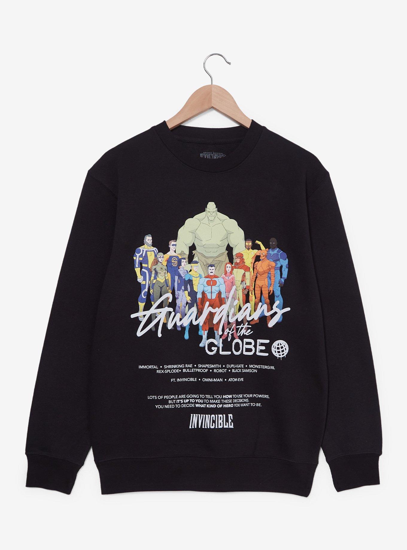 Invincible Guardians of the Globe Group Portrait Crewneck - BoxLunch Exclusive, , hi-res