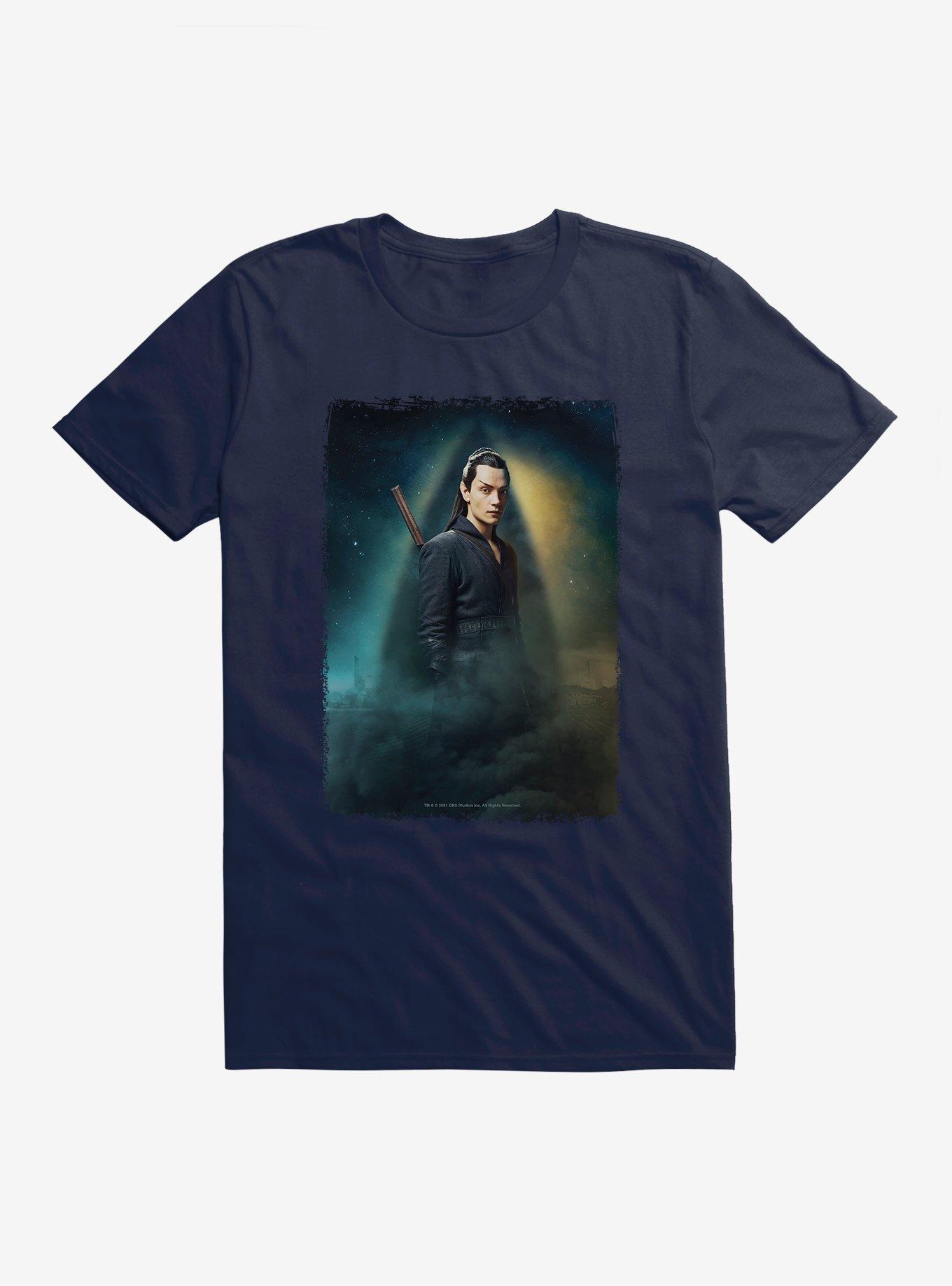 Star Trek: Picard Elnor Poster T-Shirt, MIDNIGHT NAVY, hi-res