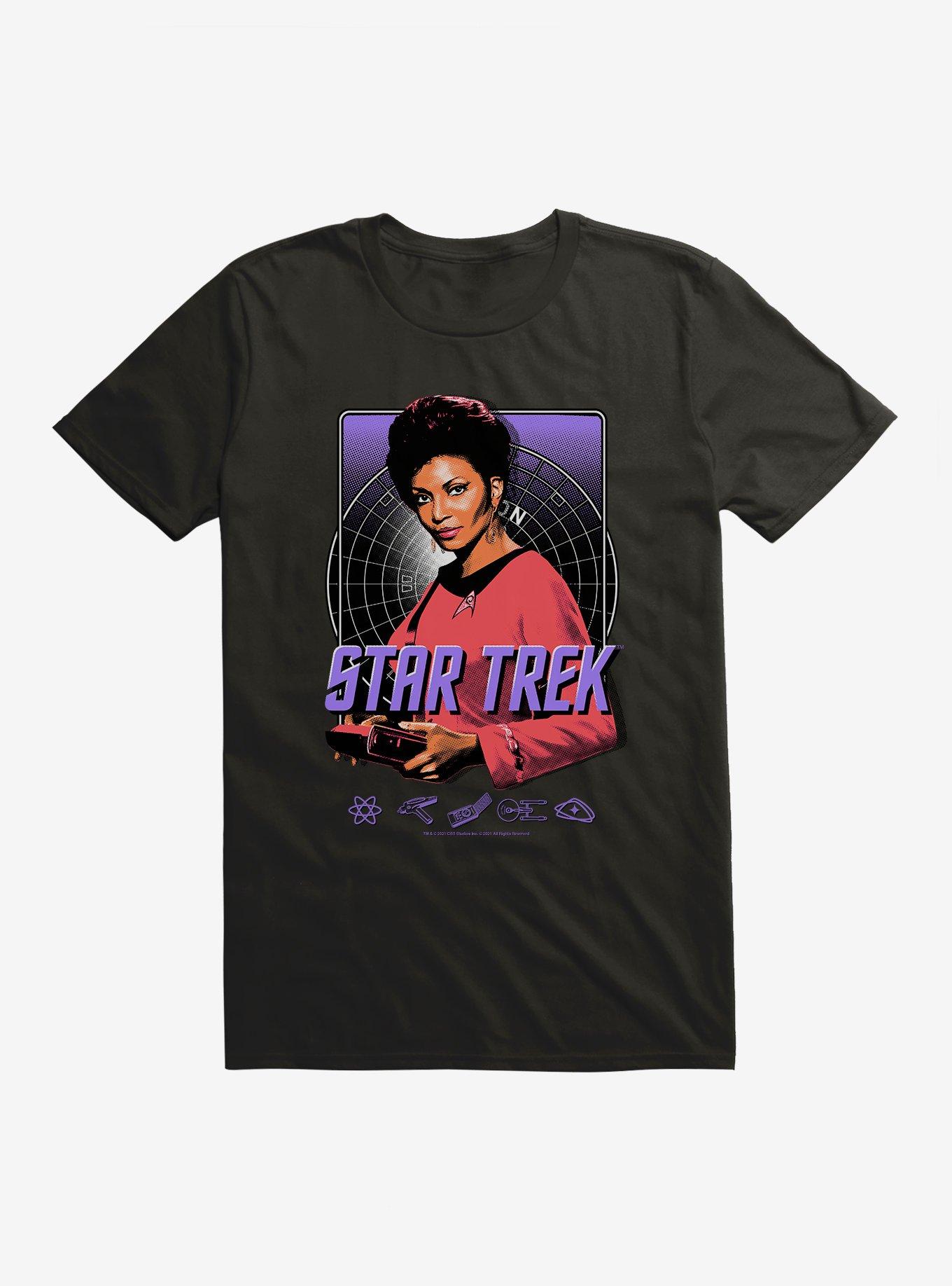 Star Trek Nyota Uhura Portrait T-Shirt, BLACK, hi-res