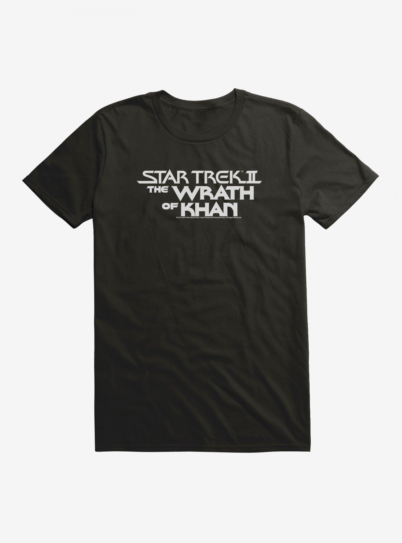 Star Trek The Wrath Of Khan Title T-Shirt