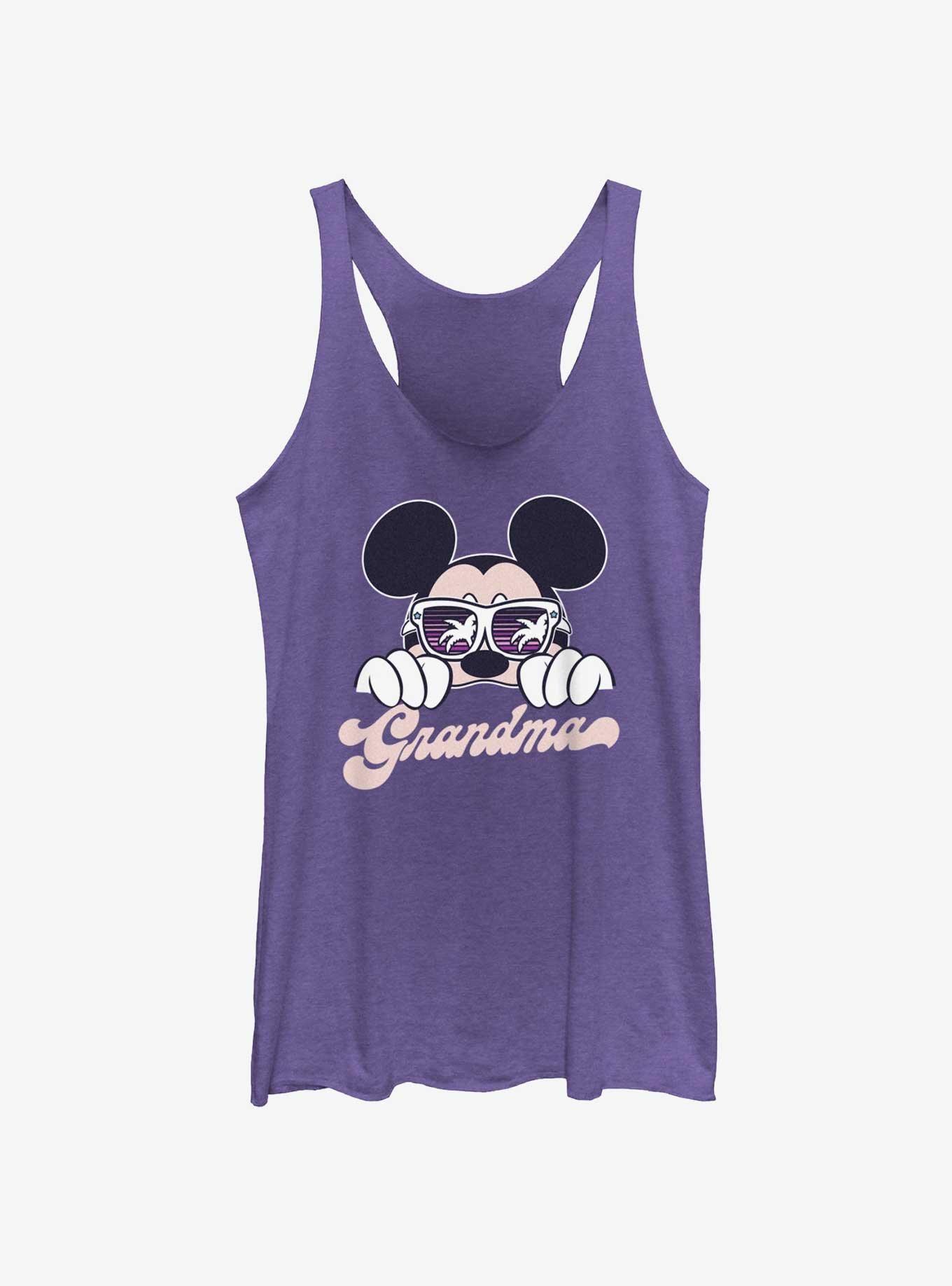 Disney Mickey Mouse Cool Grandma Girls Tank, PUR HTR, hi-res