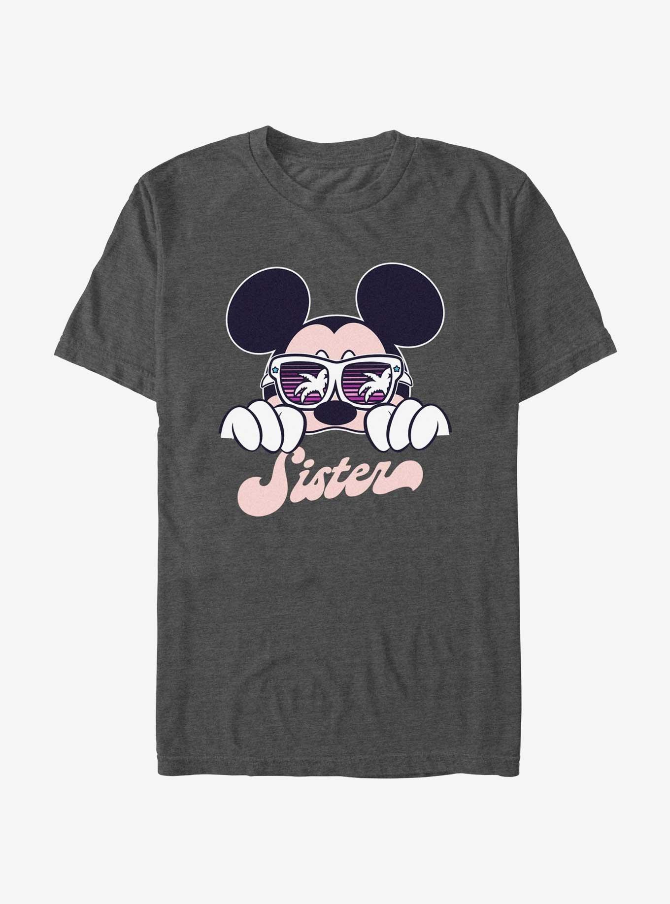 Disney Mickey Mouse Cool Sis T-Shirt, CHAR HTR, hi-res