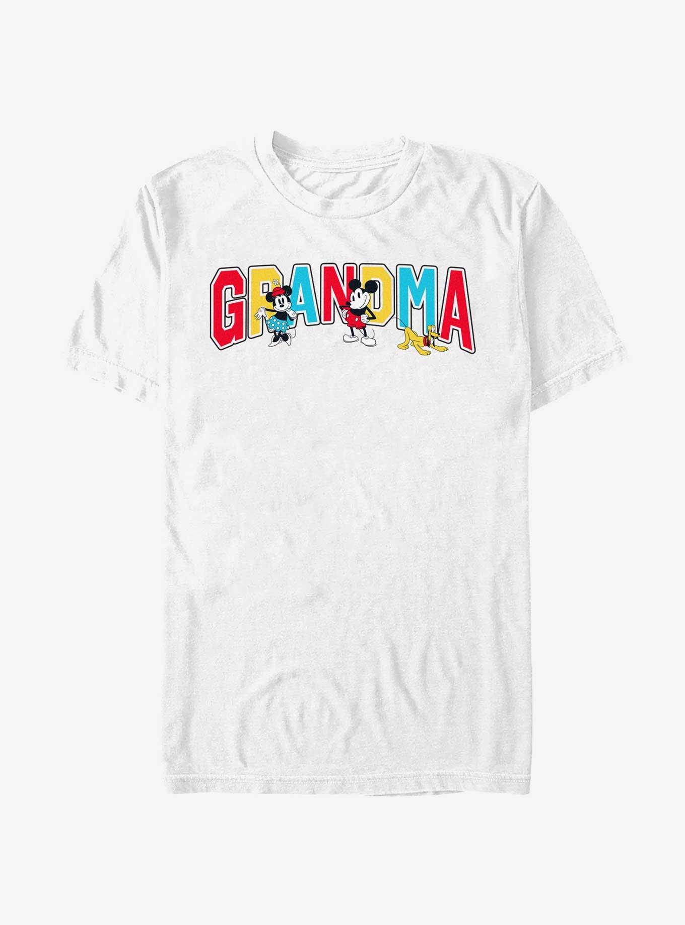 Disney Mickey Mouse Grandma Collegiate T-Shirt
