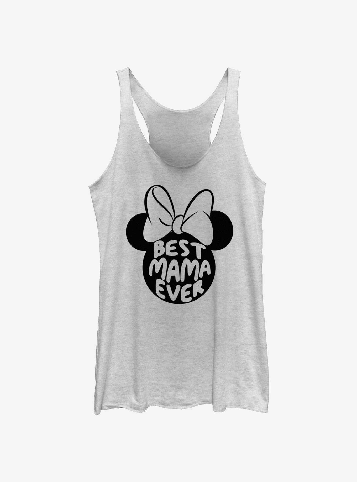 Disney Minnie Mouse Best Mama Ever Minnie Ears Girls Tank, , hi-res