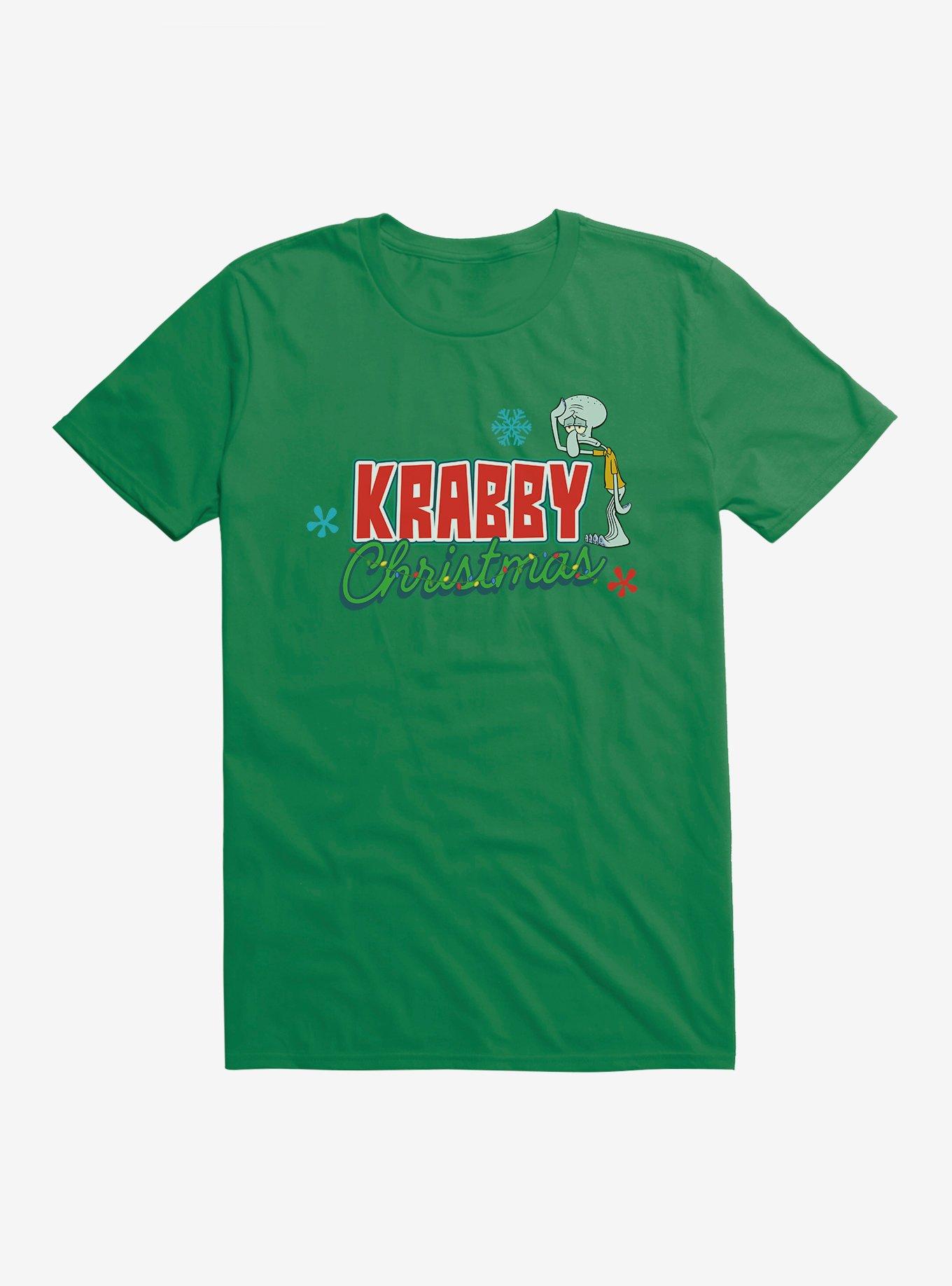 SpongeBob SquarePants Krabby Christmas Lights T-Shirt, , hi-res