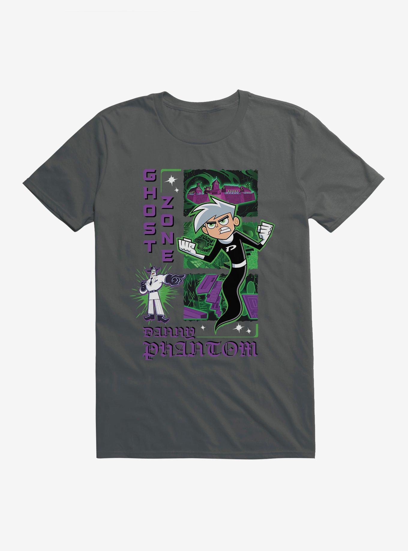 Danny Phantom Ghost Zone T-Shirt, CHARCOAL, hi-res