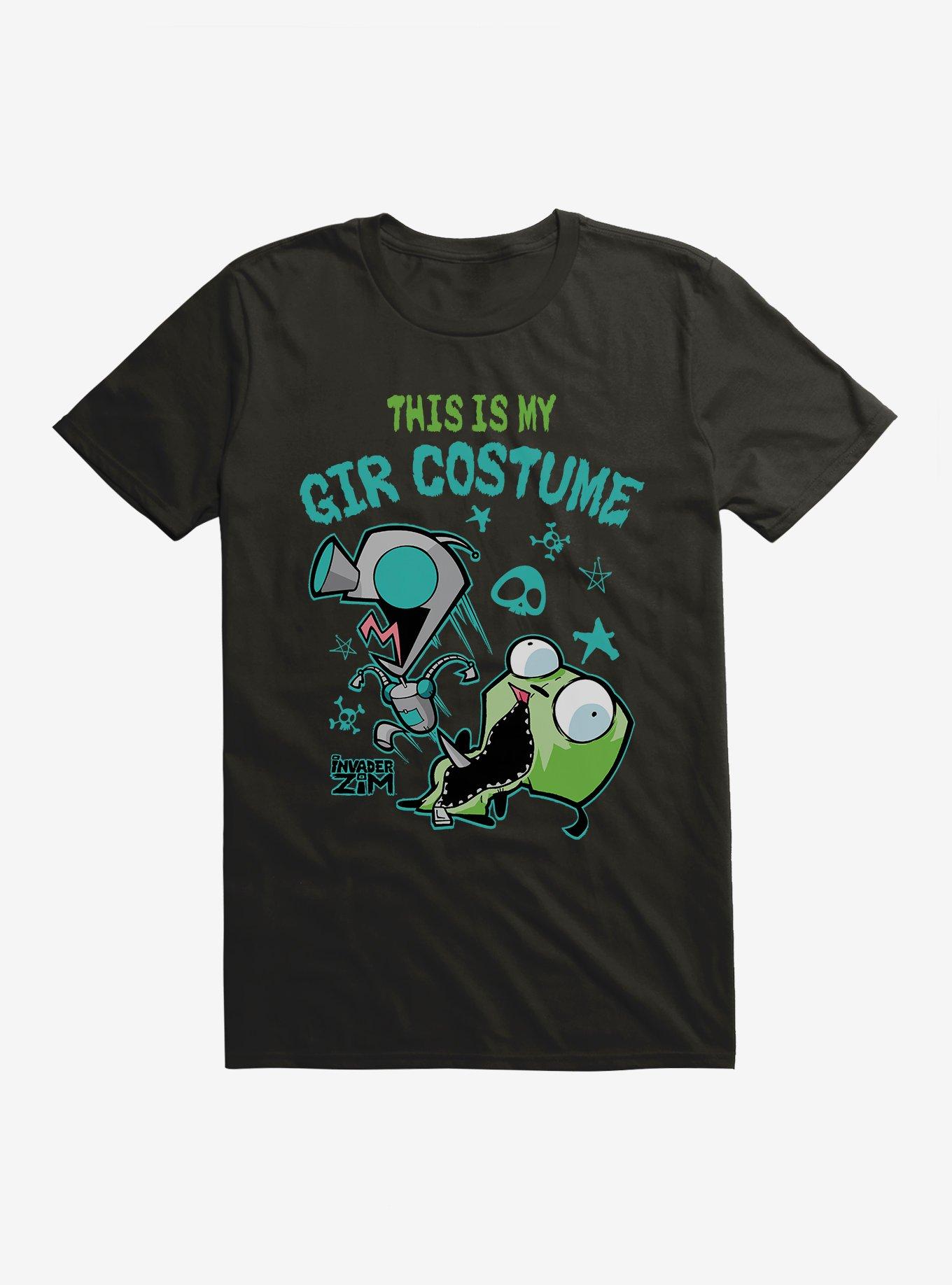 Invader Zim This Is My GIR Costume T-Shirt, BLACK, hi-res