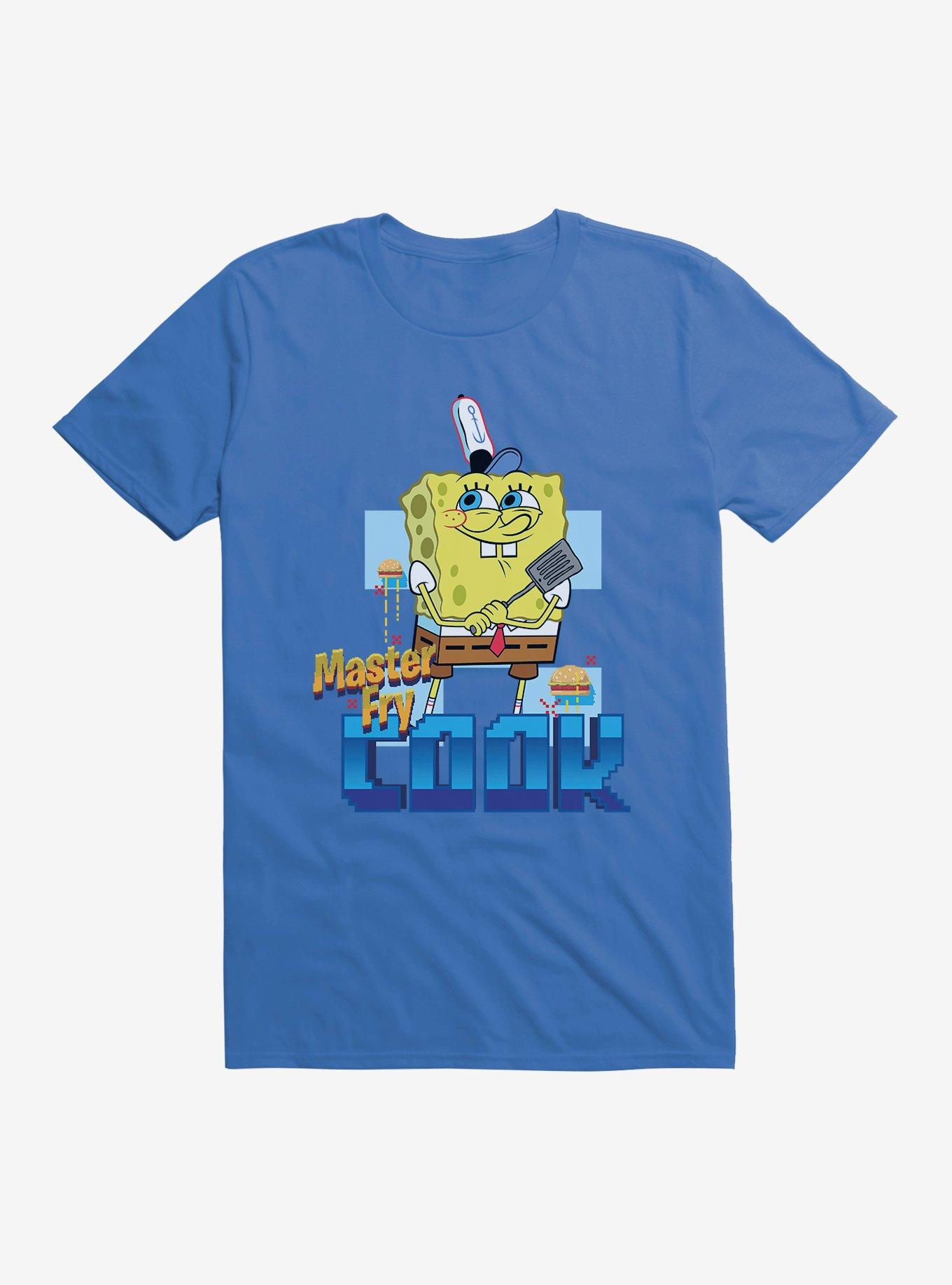 SpongeBob SquarePants Master Fry Cook T-Shirt, ROYAL, hi-res