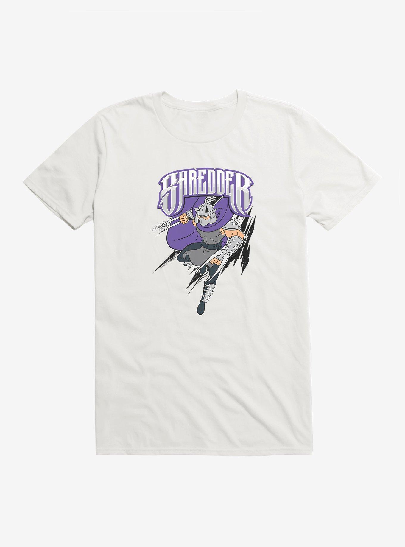Teenage Mutant Ninja Turtles Meet Shredder T-Shirt, WHITE, hi-res