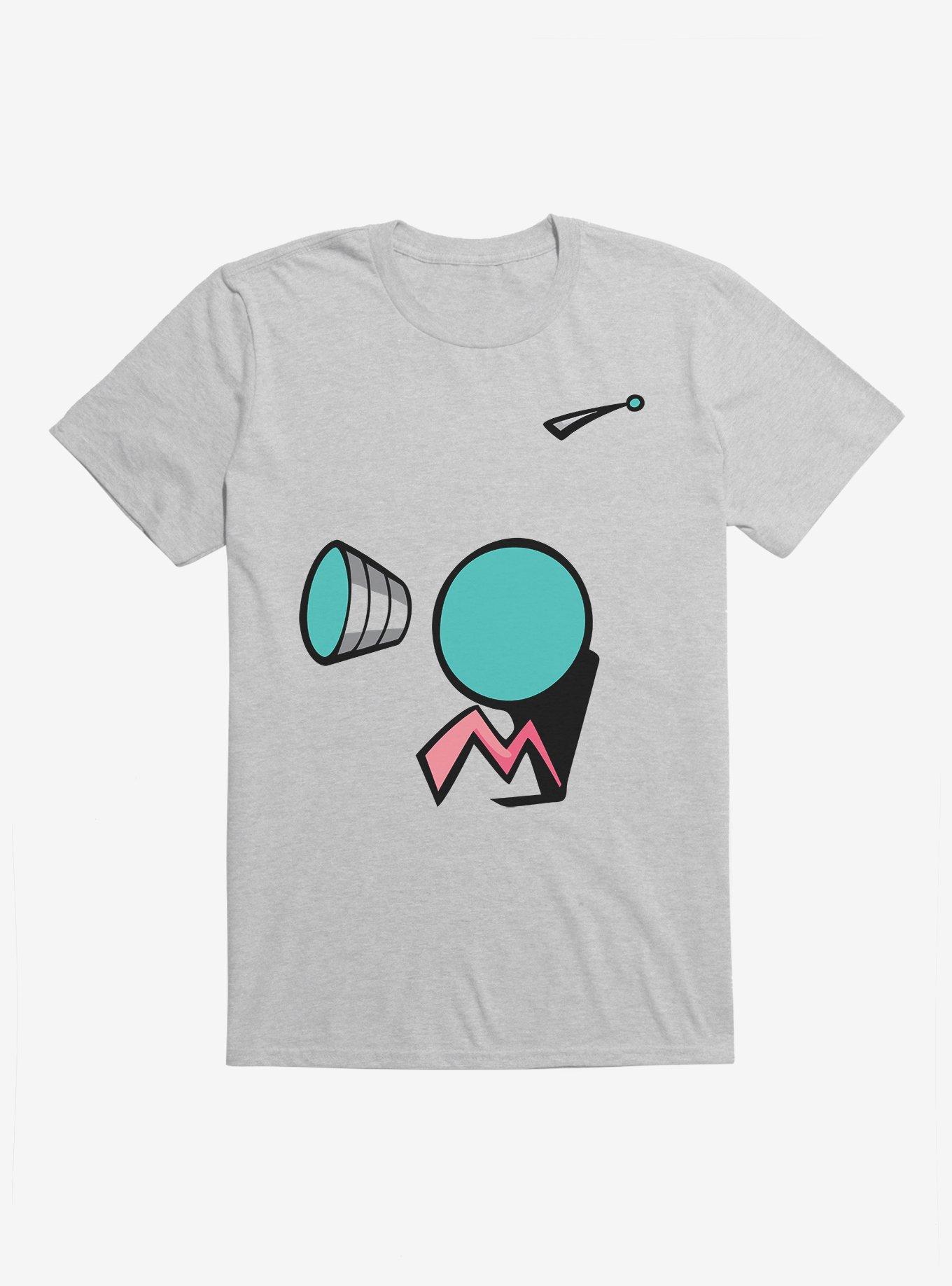 Invader Zim Big Face Screaming T-Shirt, , hi-res