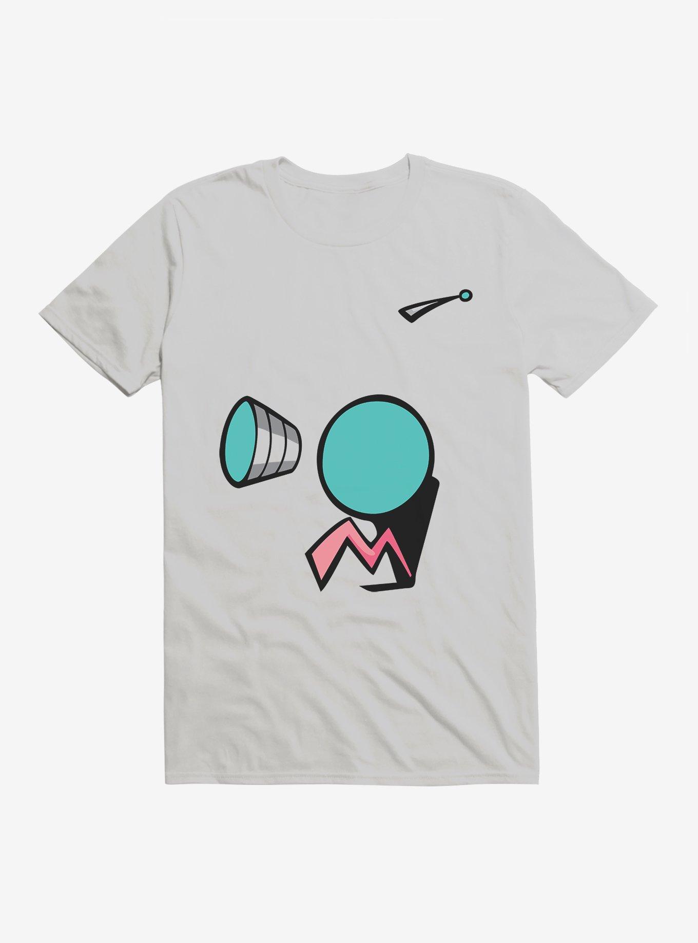 Invader Zim Big Face Screaming T-Shirt, , hi-res