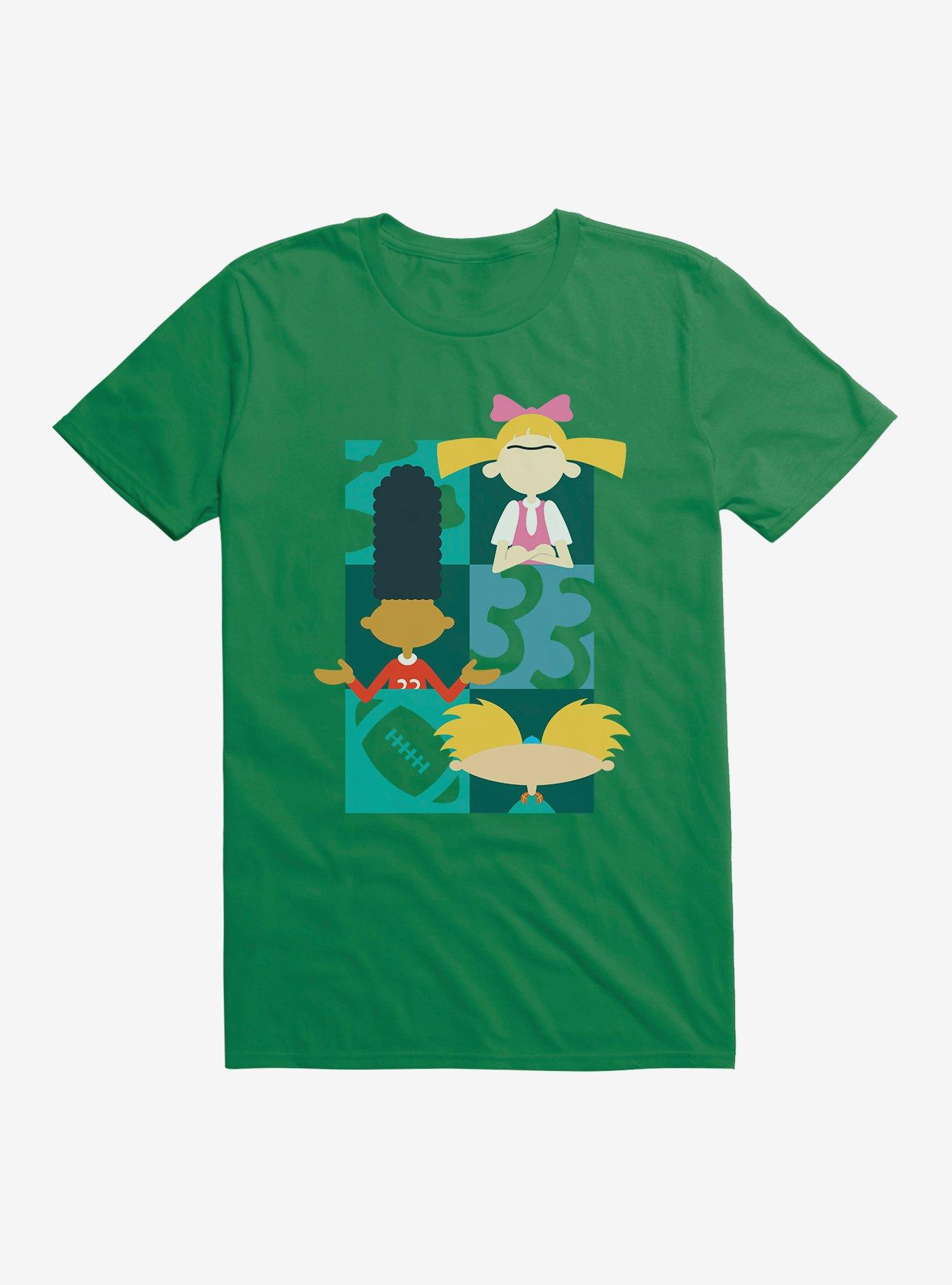 Hey Arnold! Icon Silhouettes T-Shirt, , hi-res