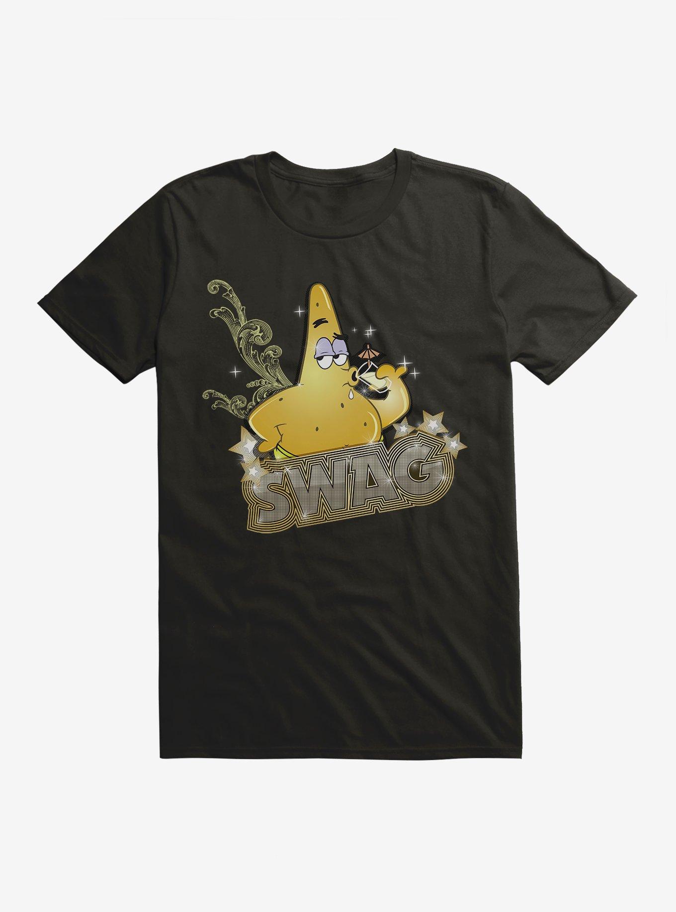 SpongeBob SquarePants Patrick Gold Swag T-Shirt, , hi-res