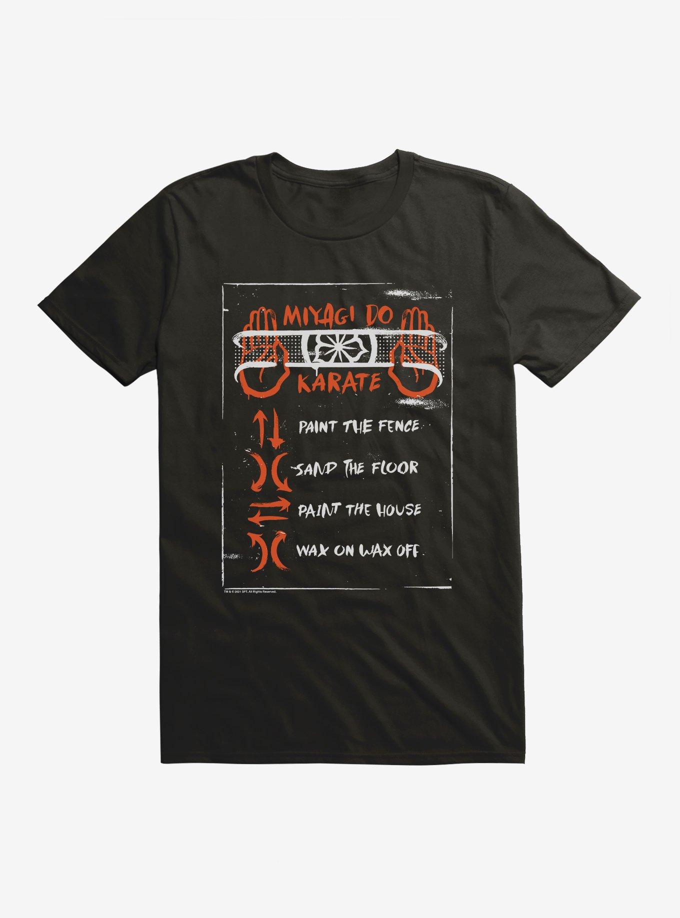 Cobra Kai Season 4 Miyagi Tutorial T-Shirt, , hi-res