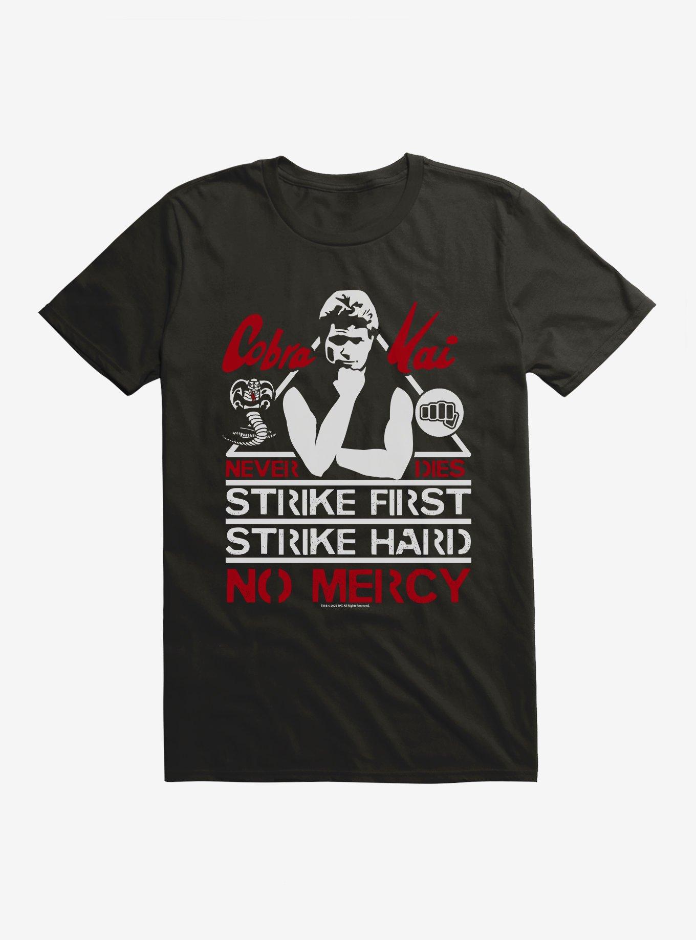 Cobra Kai John Kreese No Mercy T-Shirt, , hi-res