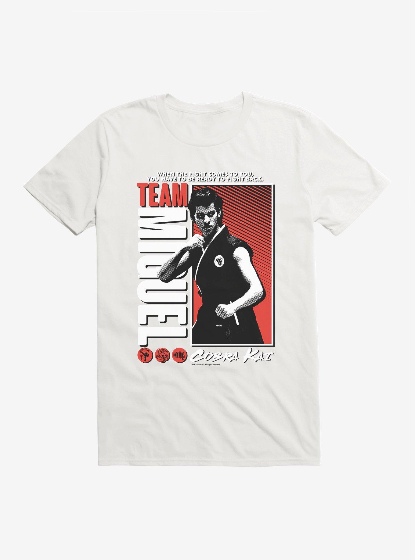 Cobra Kai Team Miguel T-Shirt, WHITE, hi-res