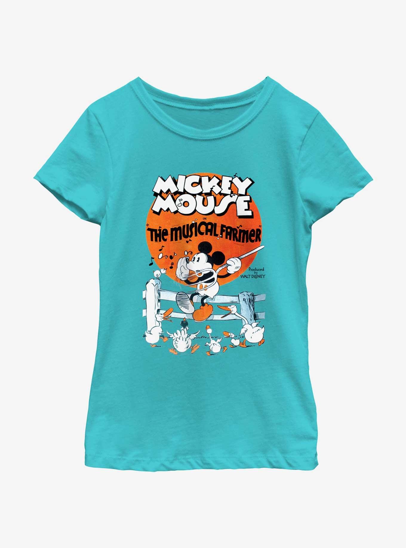 Disney Mickey Mouse The Musical Farmer Youth Girls T-Shirt, , hi-res