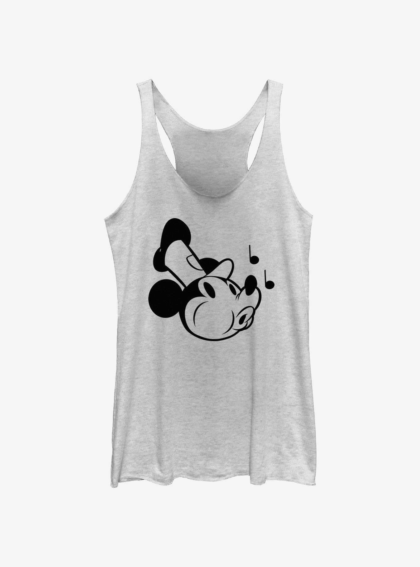 Disney Mickey Mouse Steamboat Whistling Womens Tank